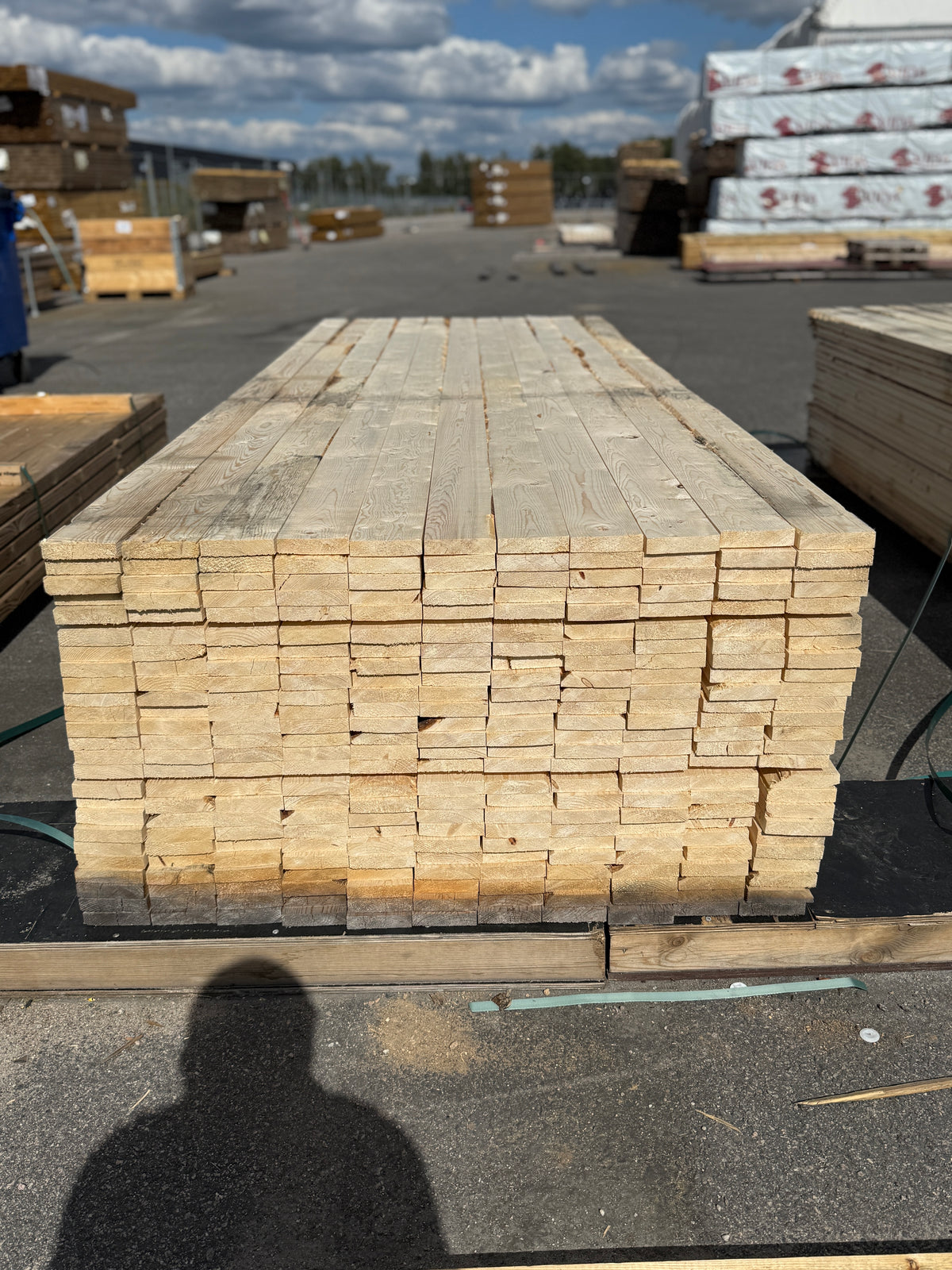 Paket Ohyvlade Brädor 22×95 mm – 3,00 m – 275 st