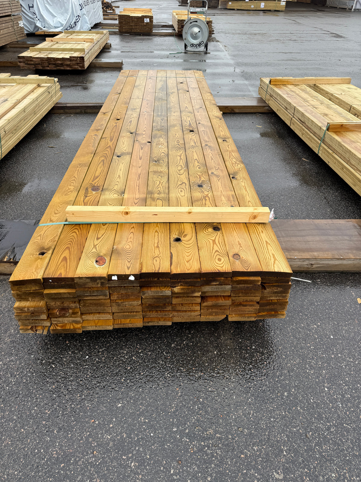 Paket Tryckimpregnerad Trall 28x120mm 4.20m 72st (Andra Sortering)