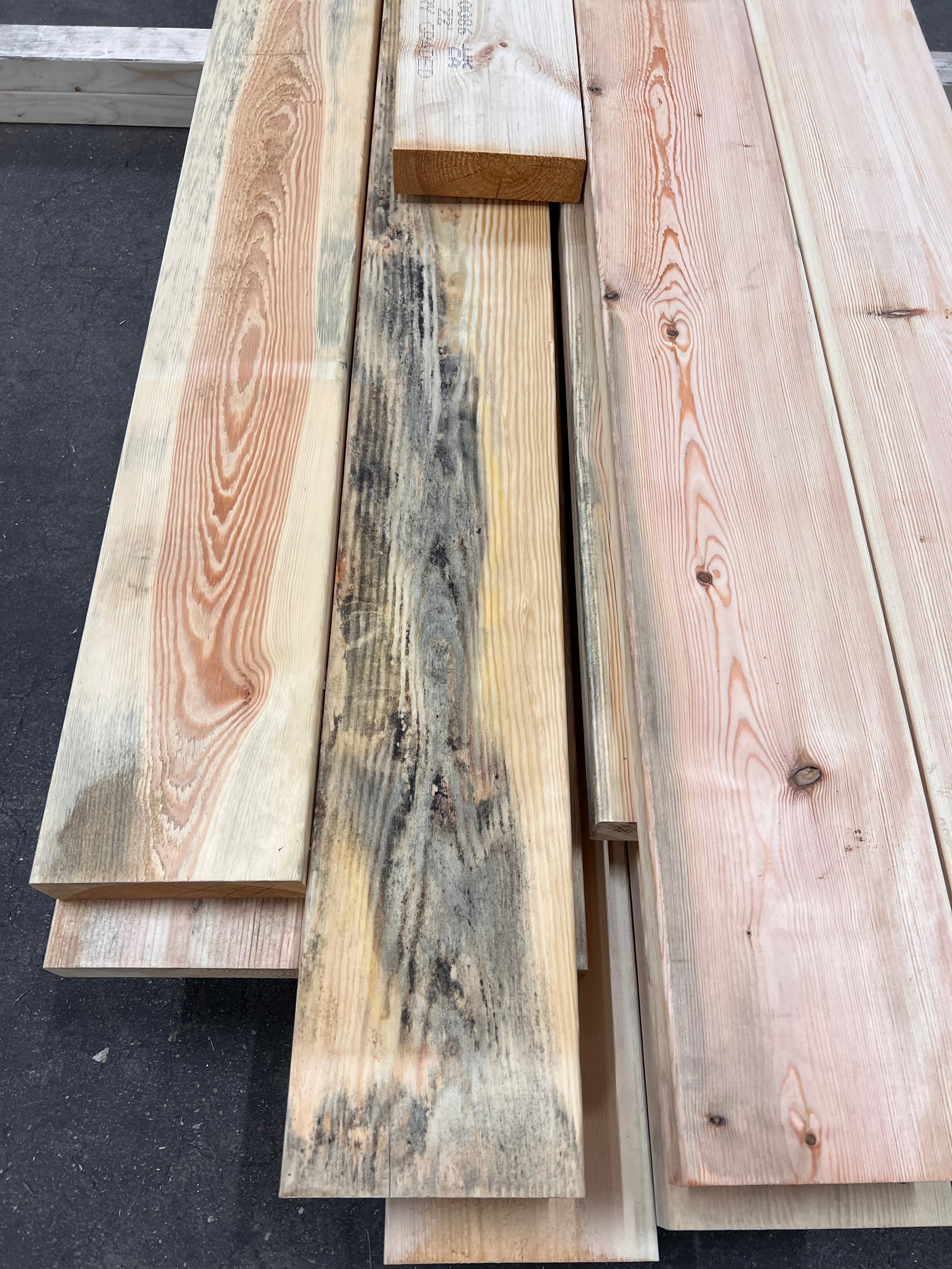 Paket Reglar 45x170mm- 15st (3,60 - 4,80m) Utsorterade