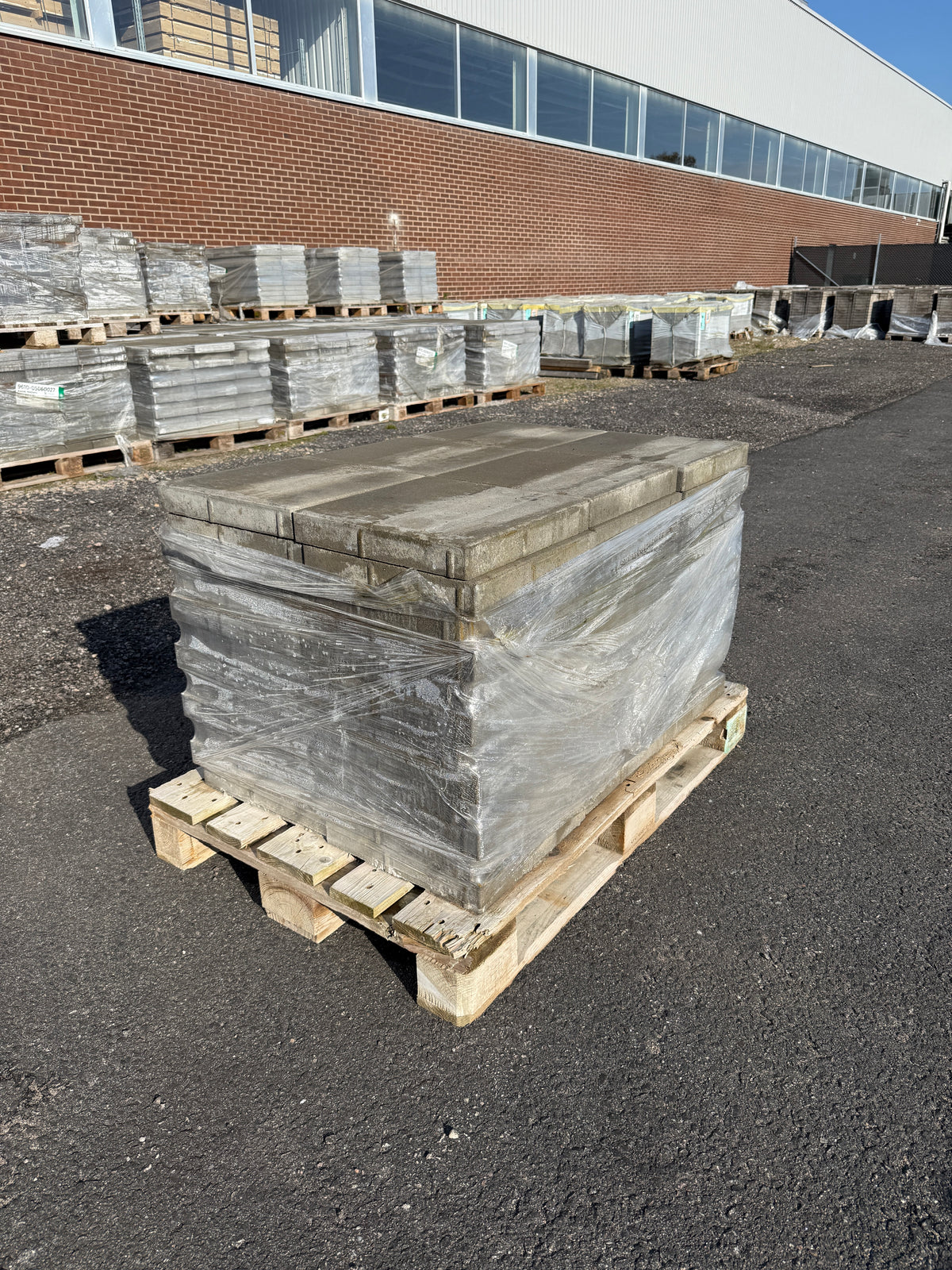 Marksten 50×350×350 mm – Klassisk Helplatta Naturgrå