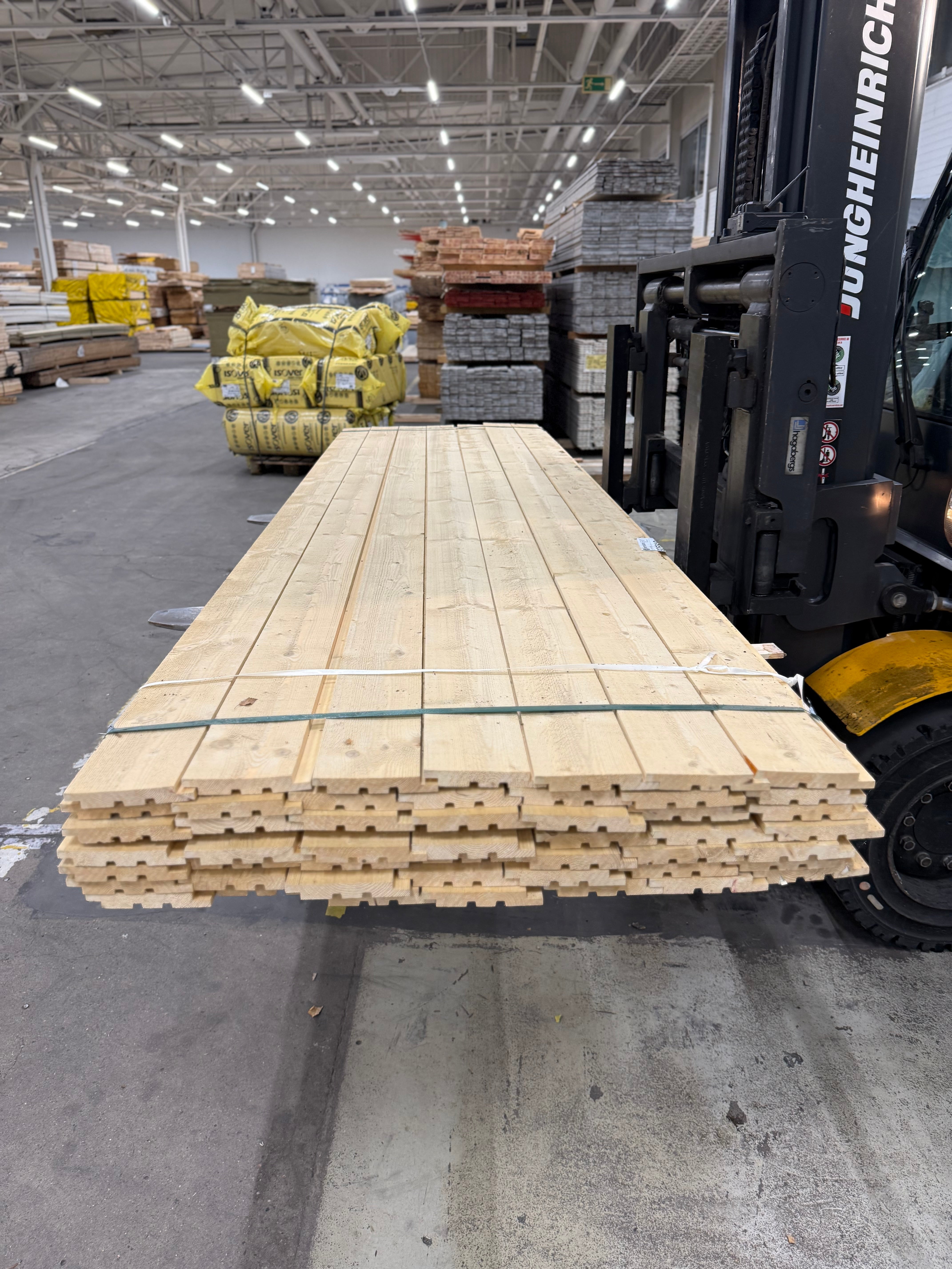 Paket Hakfals 21x144 mm – 49 st (3,30 m, Järnvitriol)