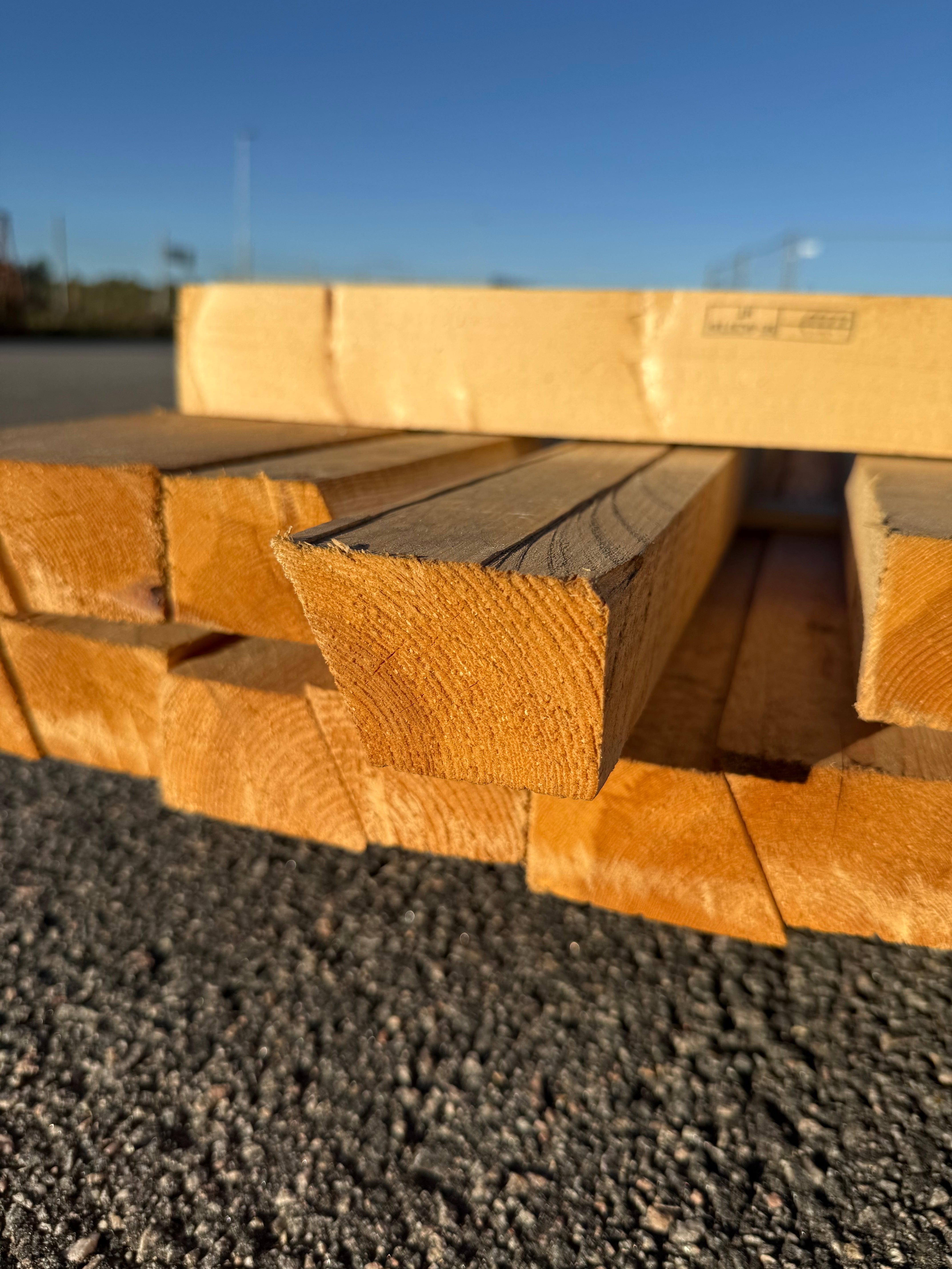 Paket Staketslanor 50x75 – 30 st (5,40 m, furu)