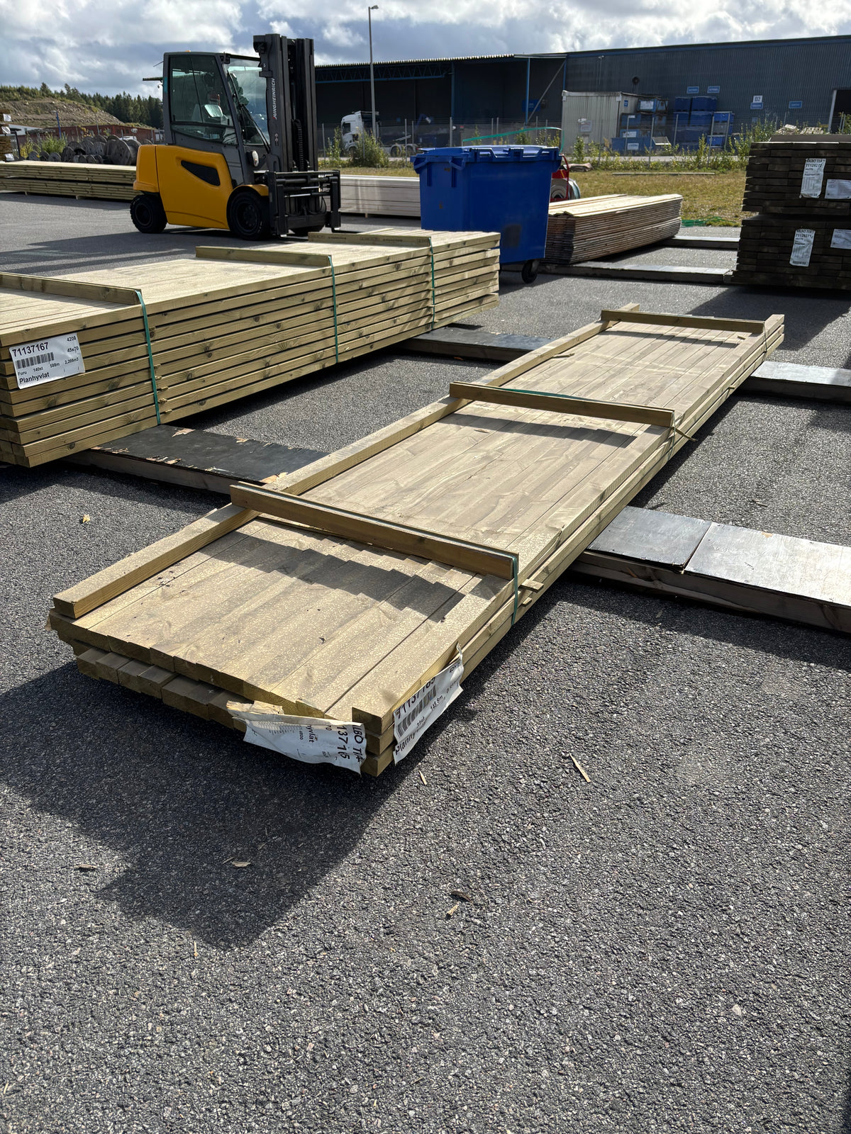 Paket Tryckimpregnerade Reglar 45x70mm, 30st 4,80m