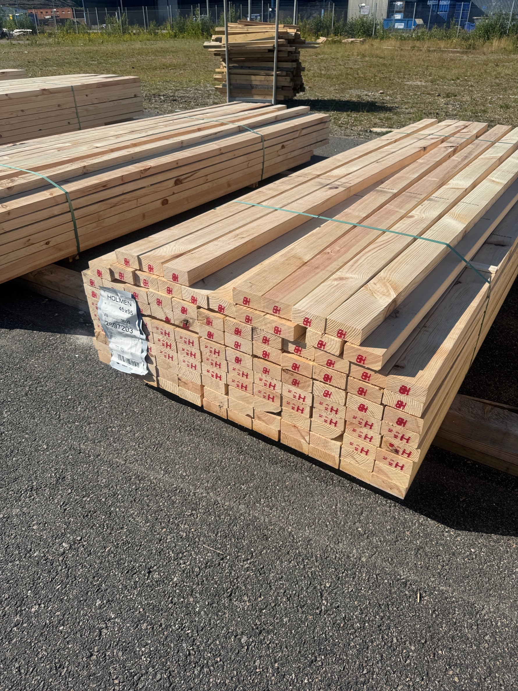 Paket Reglar 45x95mm 3,00-3,60m 113st