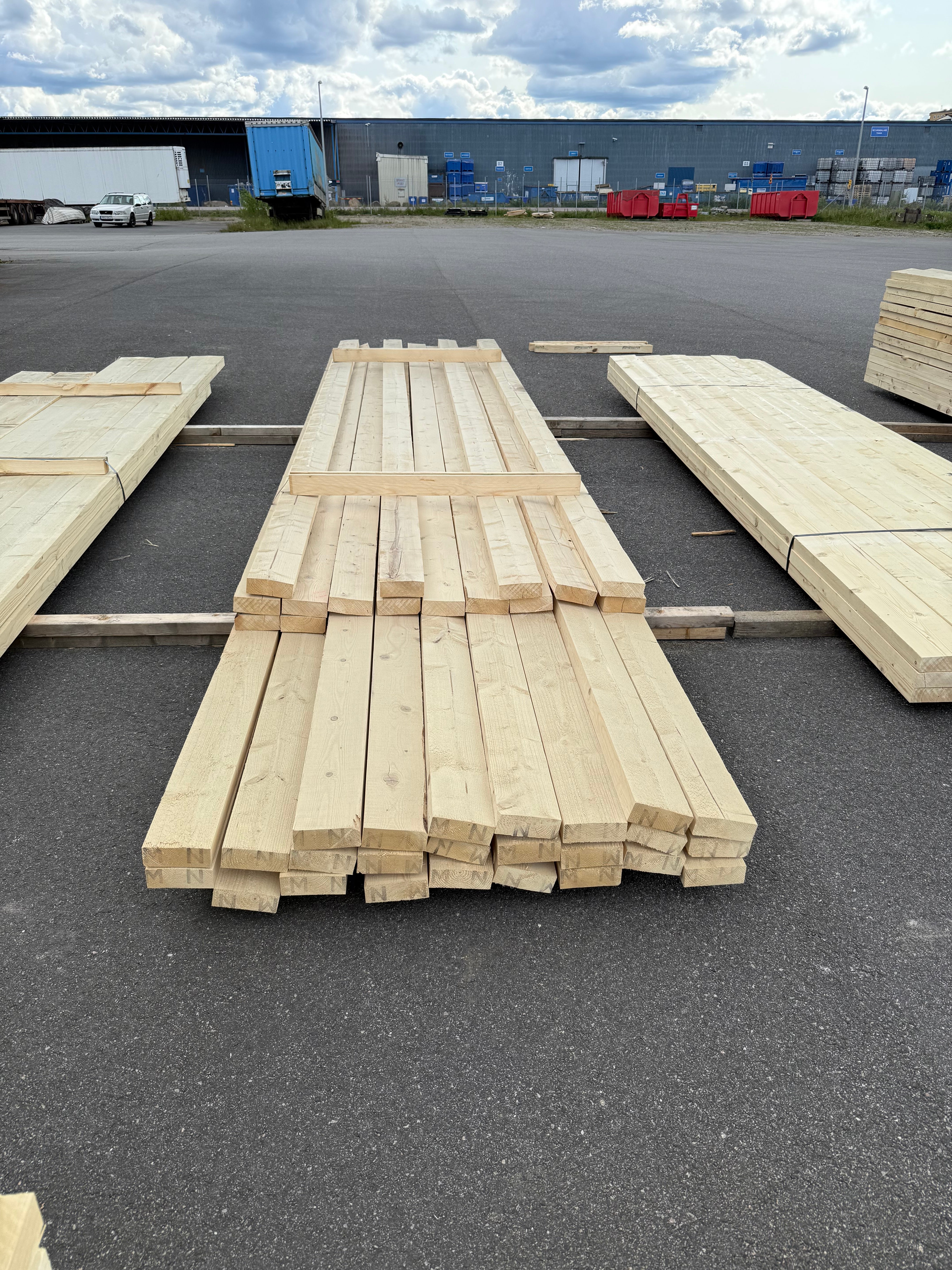 Paket Reglar 47x125 – 40st Ohyvlade (Gran)