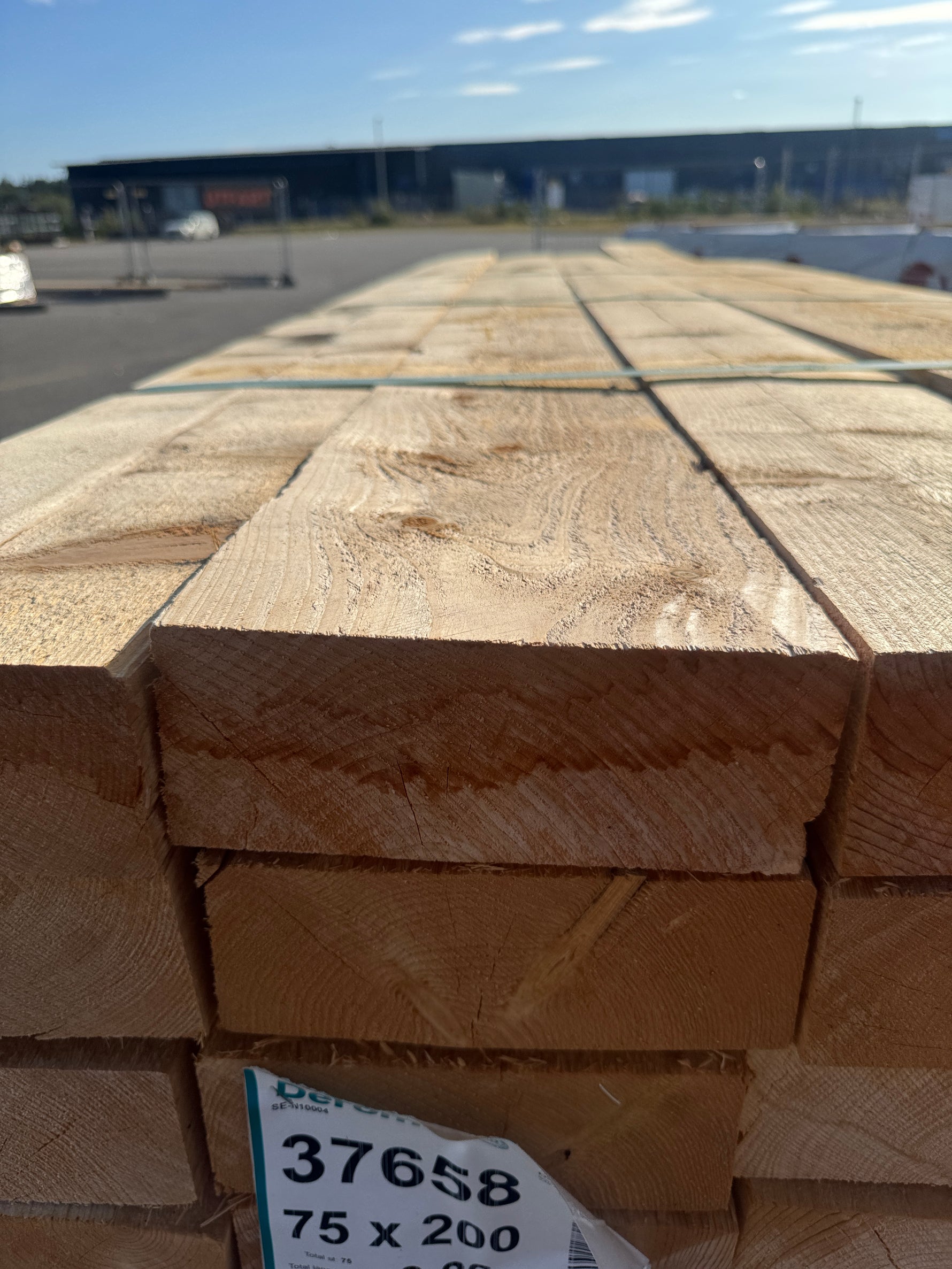 Paket Ohyvlade Reglar 75x200mm (2,70-3,90m) 75st Gran