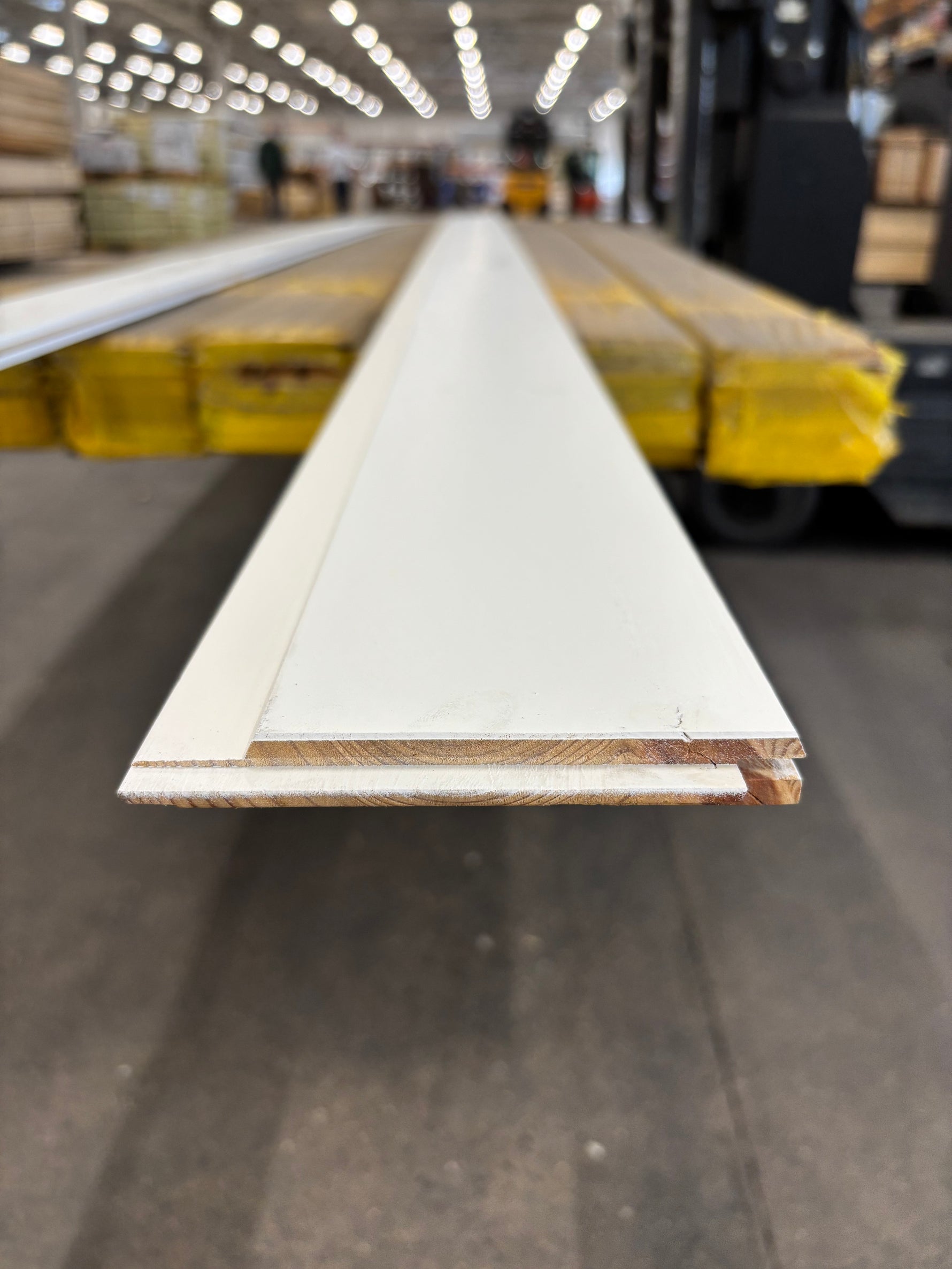 Parti Innerpanel 15x120mm Slät Vit (4.10-4.78m) 24,75kvm