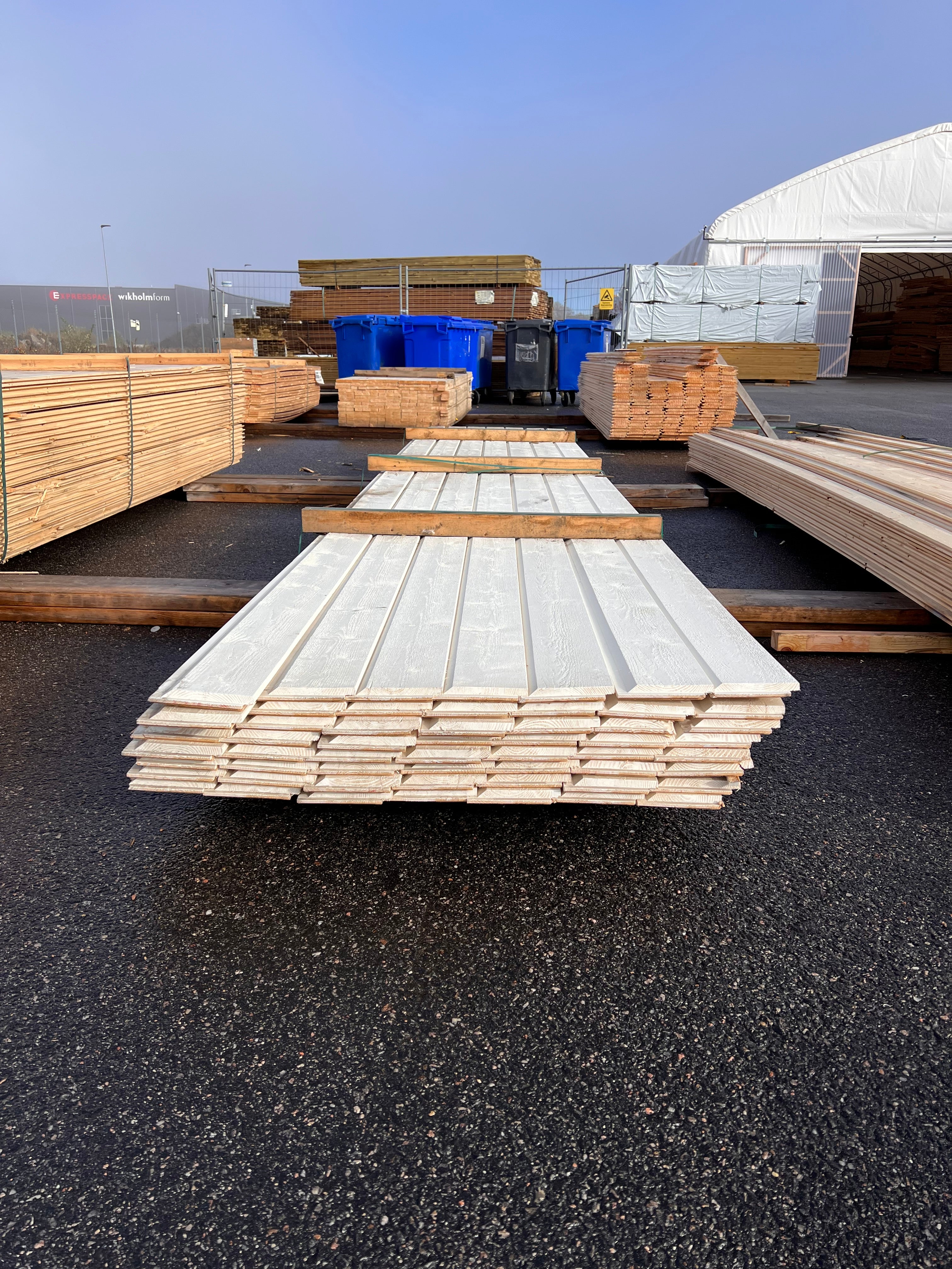 Paket enkelfas Fals Mellanstruken 22x145mm, 56st 5,40m