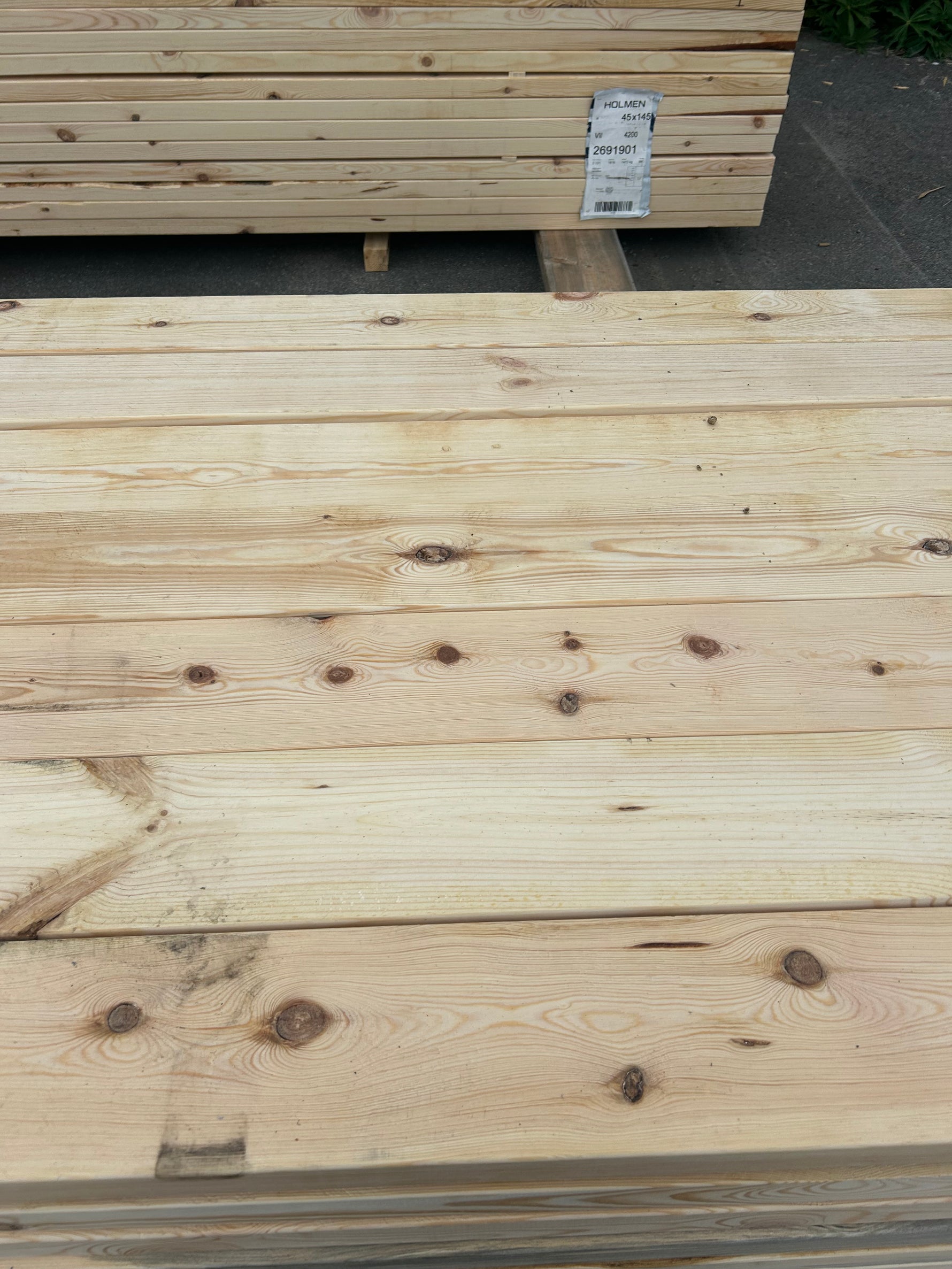 Paket Reglar 45x145mm 2,70-4,20m 84st