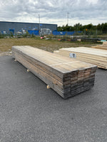 Paket Finsågade Brädor 22x195 mm – 4,80 m 130st (Fuktskadat)