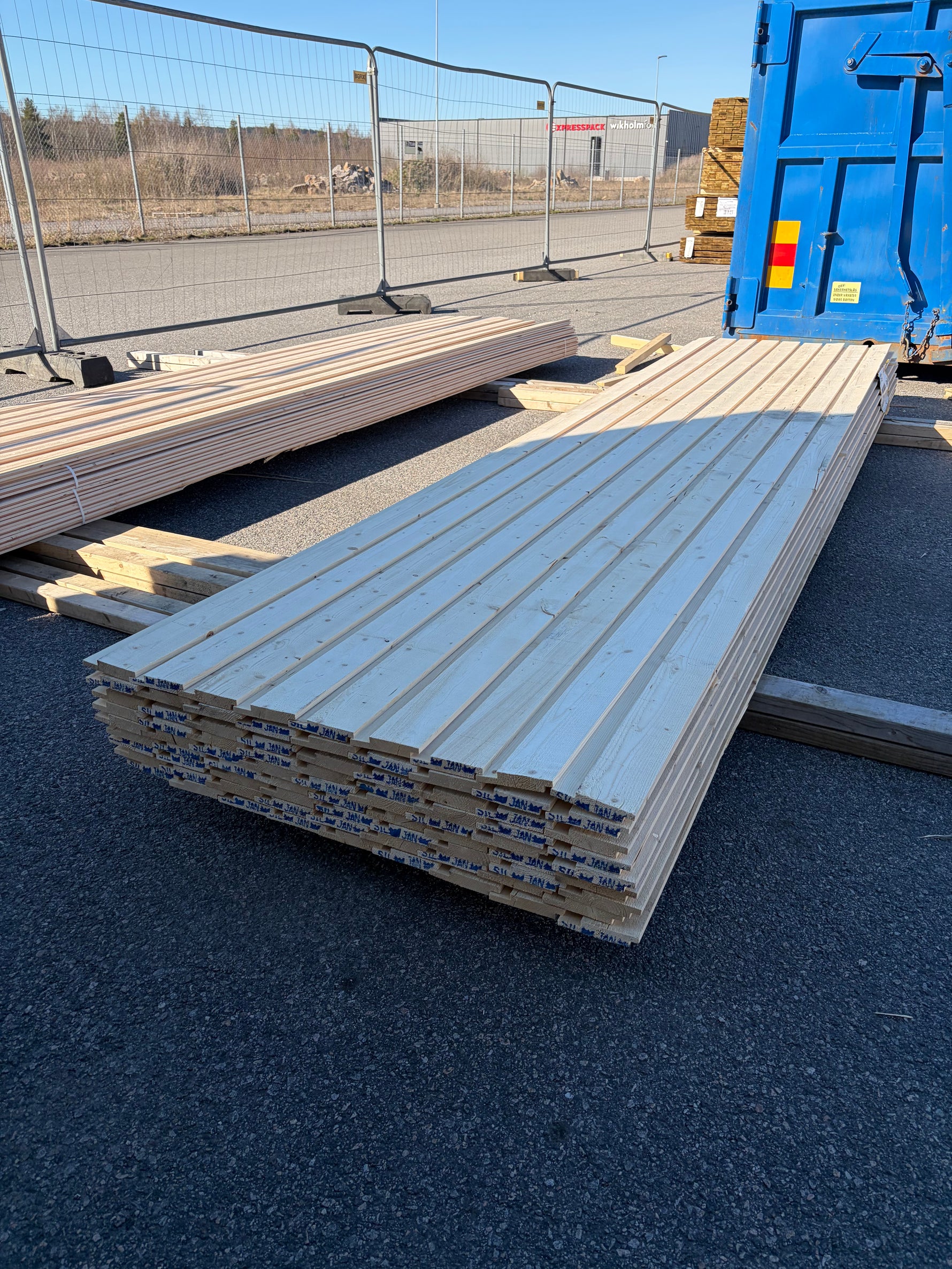 Paket Elingepanel 22x120mm, 81st 4,2m (fel hyvlad) - Spirec