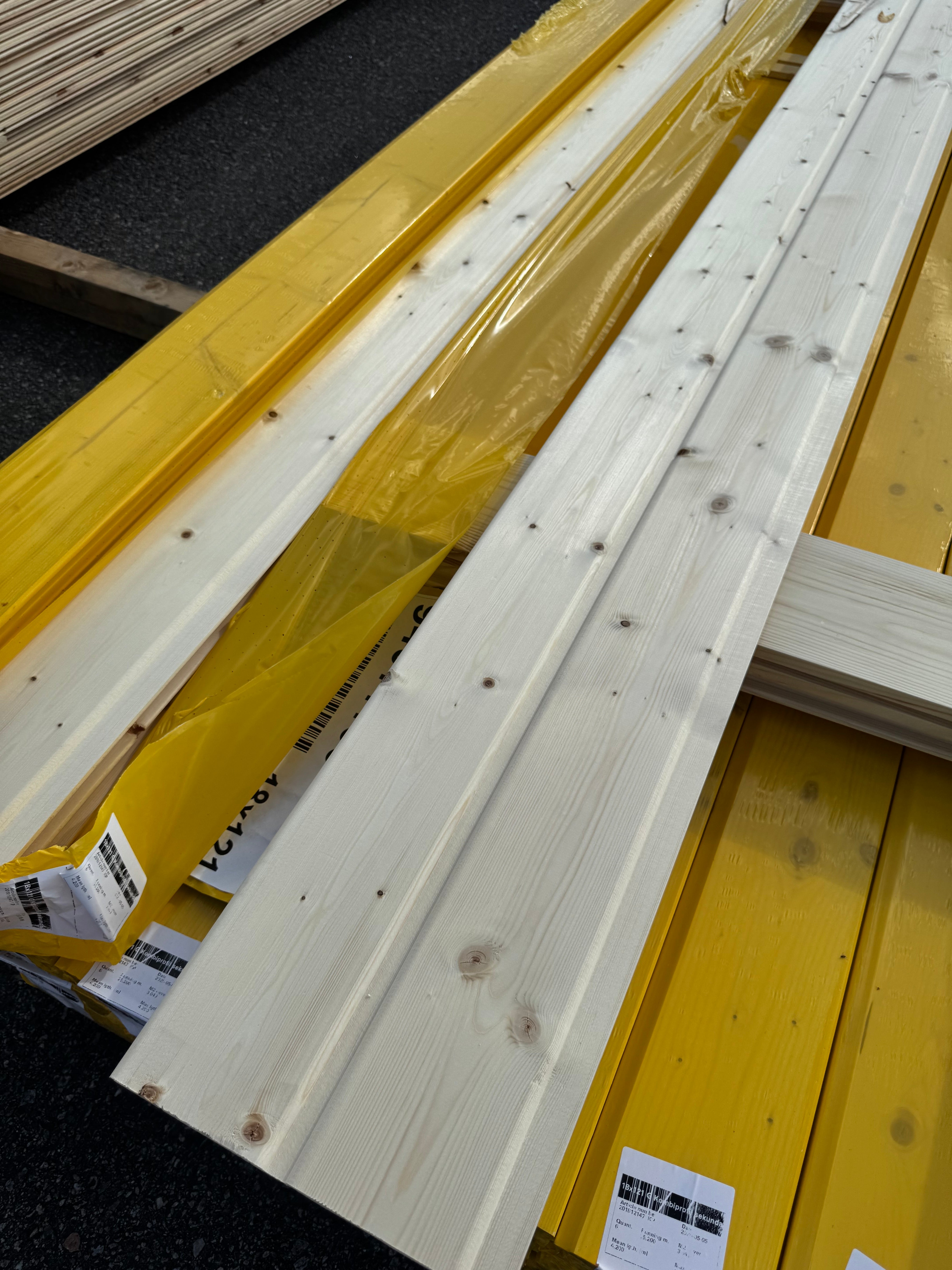 Paket Kombiprofil 18x121 Furu – Sekunda, Obehandlad