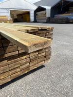 Paket Tryckimpregnerad Rillad Trall 28x120mm, 144st 5.10m- Väderbitet