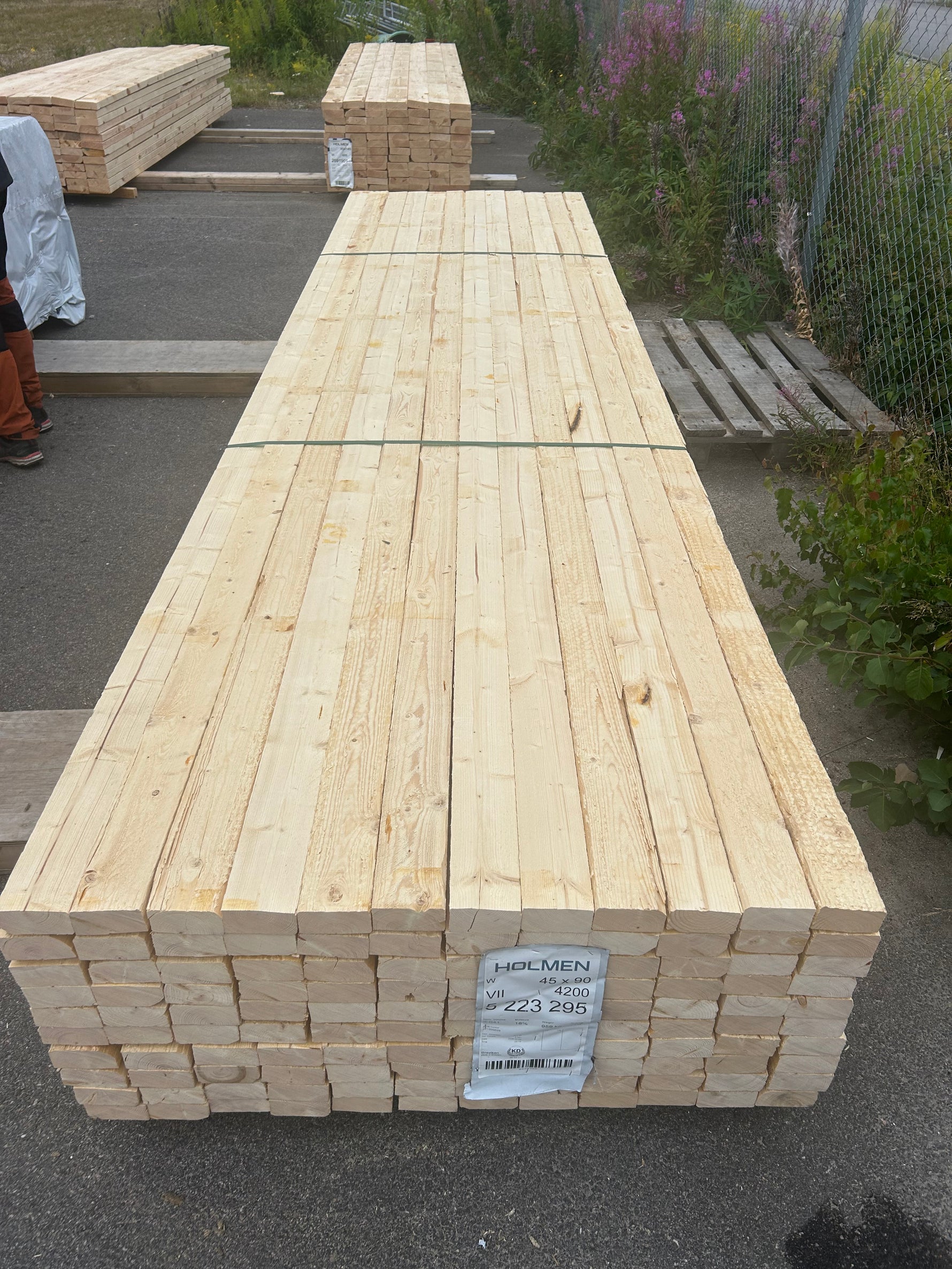 Paket Reglar 45x90mm 4,20m 120st Ohyvlat