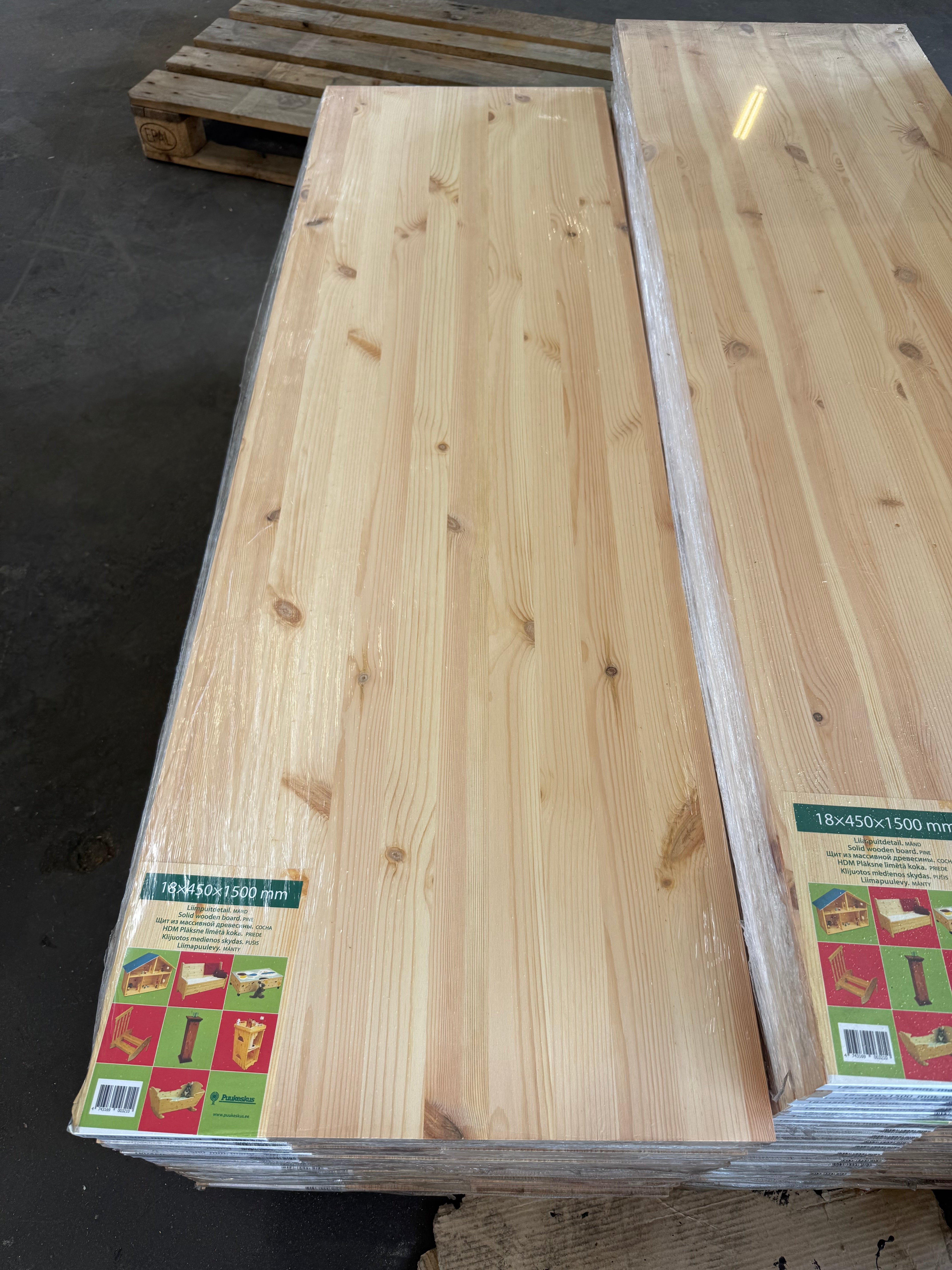 Hyllplan Limfog 18x450x1500mm