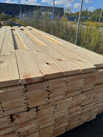 Paket Hyvlad Panel med Spont 34x145 – 165st – 4.20 m – ANDRASORTERING