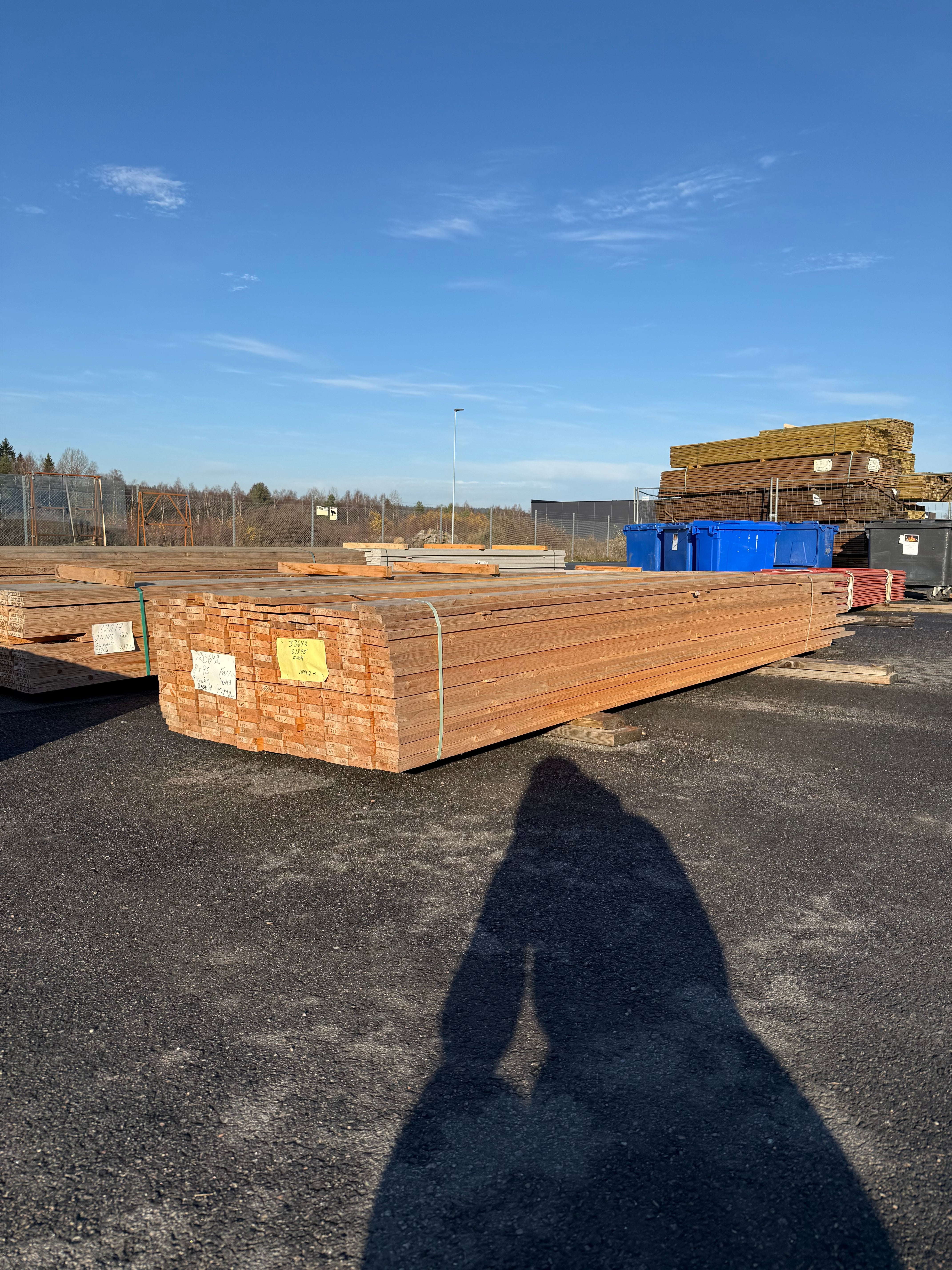 Paket Finsågad Panel 21x95mm – 236 st (Gran, 3,10–5,40 m)