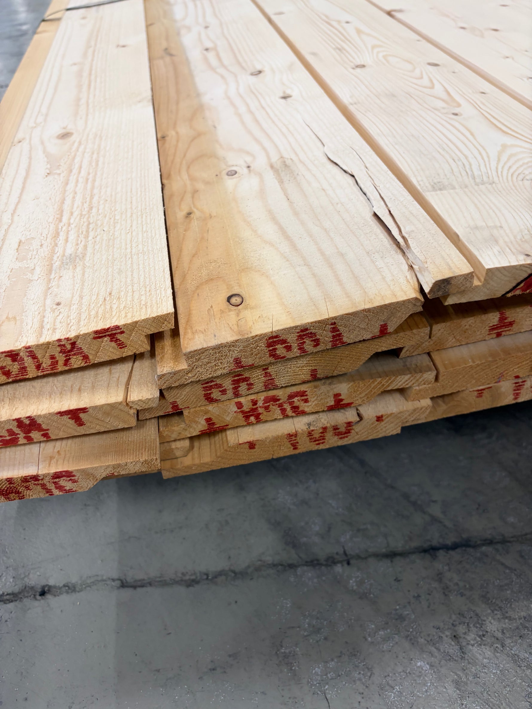 Paket Obehandlad Ytterpanel 21x160mm, 5,4 m – 24 st