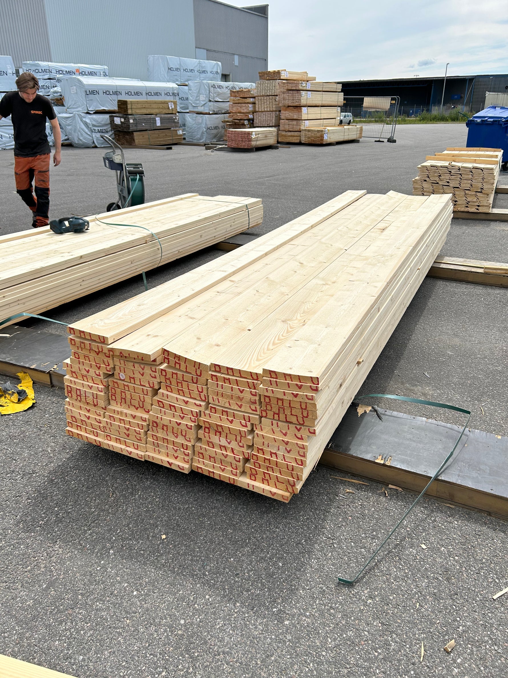 Paket Finsågade Brädor 28x195mm 4,20m 77st- Obehandlade