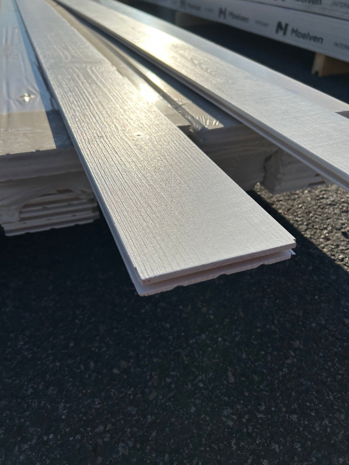 Parti Golv Moelven 14×117×4200 mm – Vit, 29,6 m²