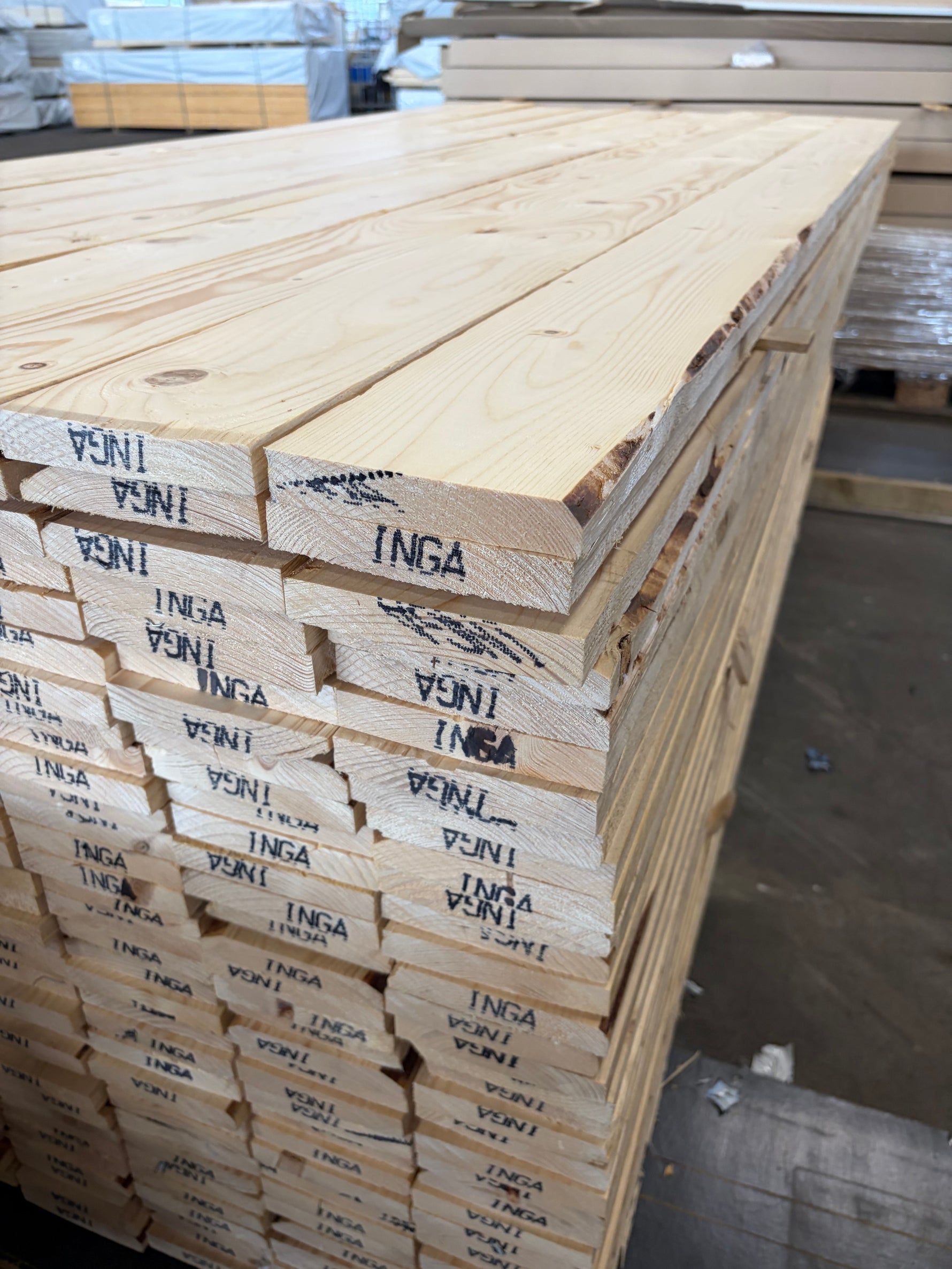 Paket Brädor 22x125mm, 297st 2,40 m