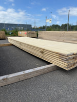 Paket Finsågade Brädor 22x170mm  3.60m 48st