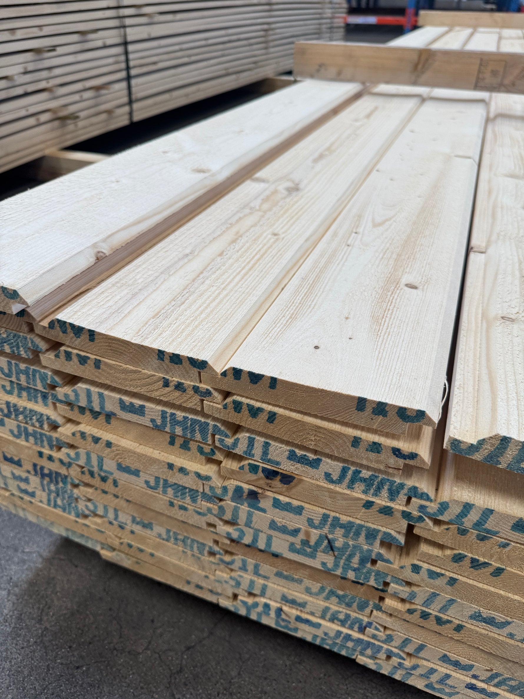 Paket Ytterpanel Dubbelfas Fals 22x145mm 4,20m – 91 st