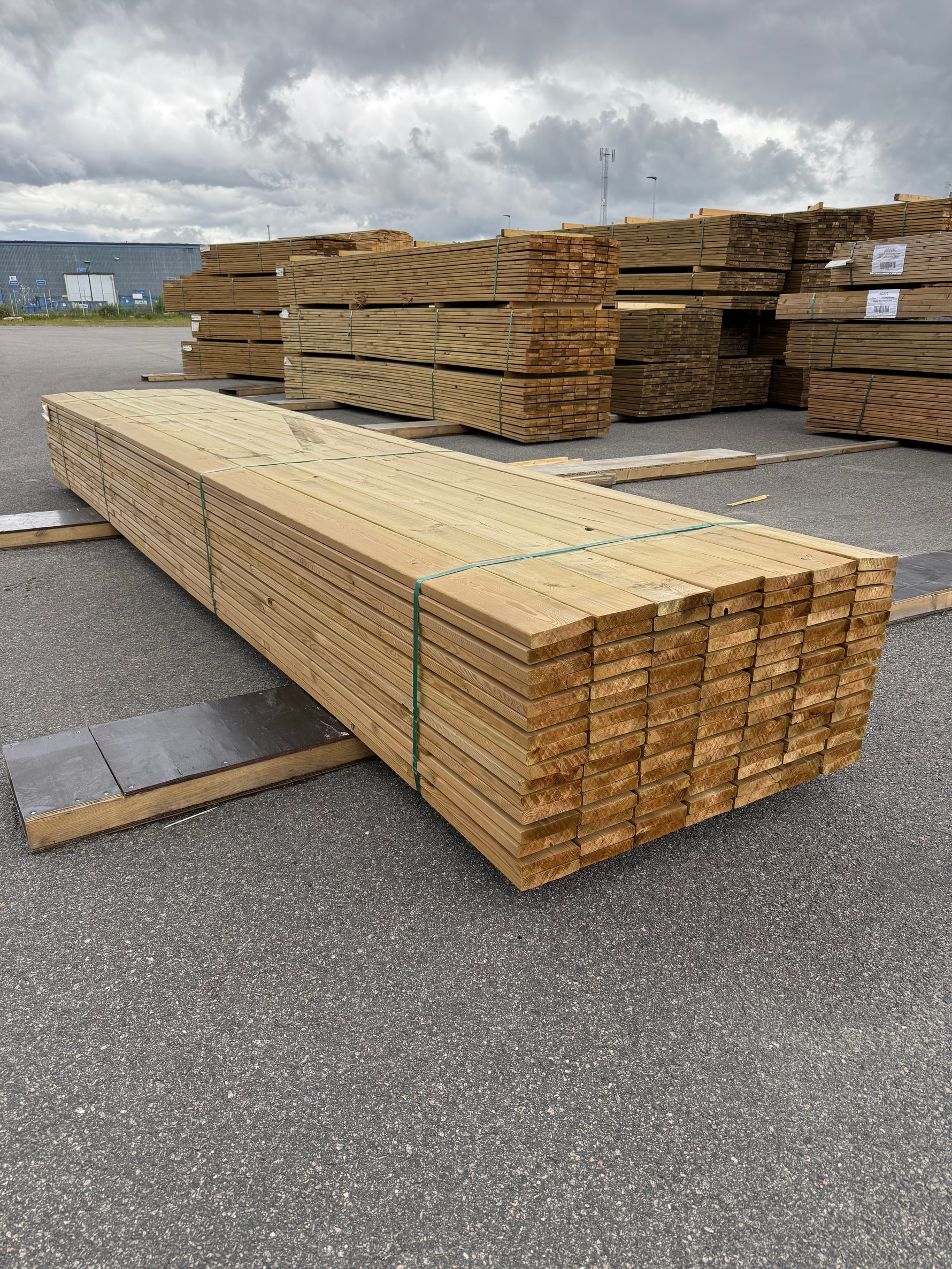 Paket Tryckimpregnerad Trall 28x145mm, 112st 5,40m (Andra sortering)