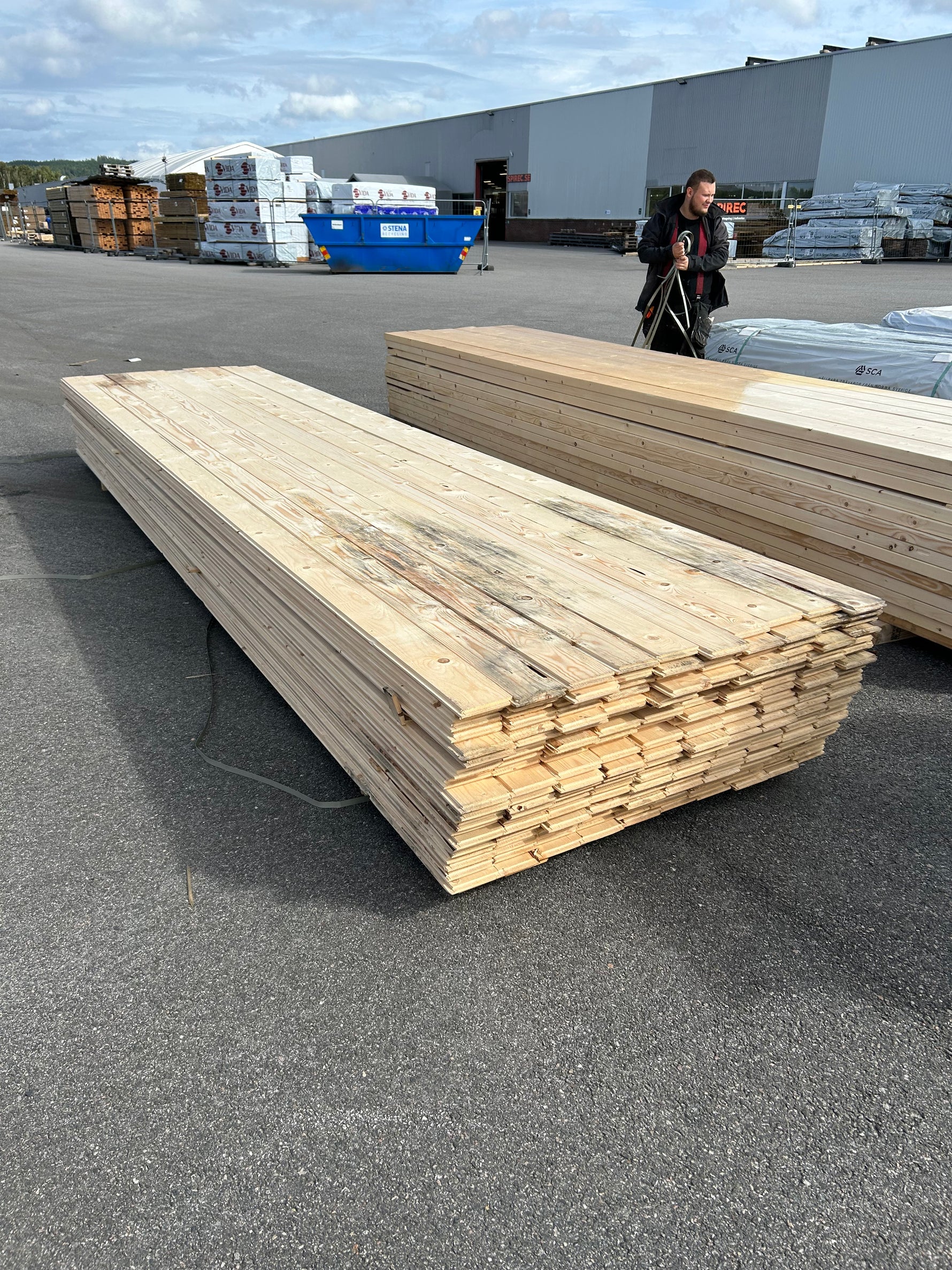 Parti Råspont 20x120 mm – 4,80m 220st (Fuktskadat)
