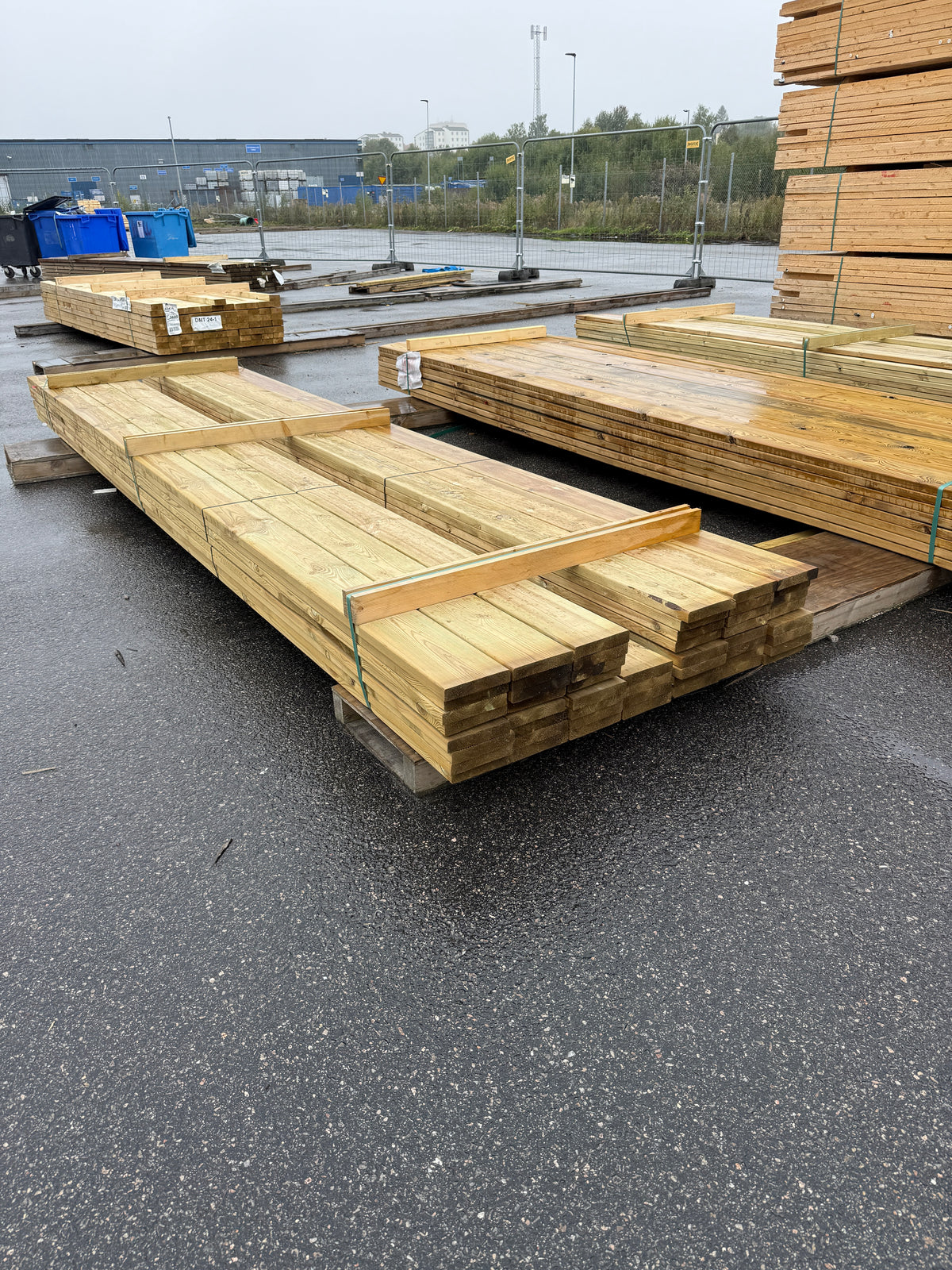 Paket Tryckimpregnerad Rillad Trall 28x145mm – 52st, 4,20m