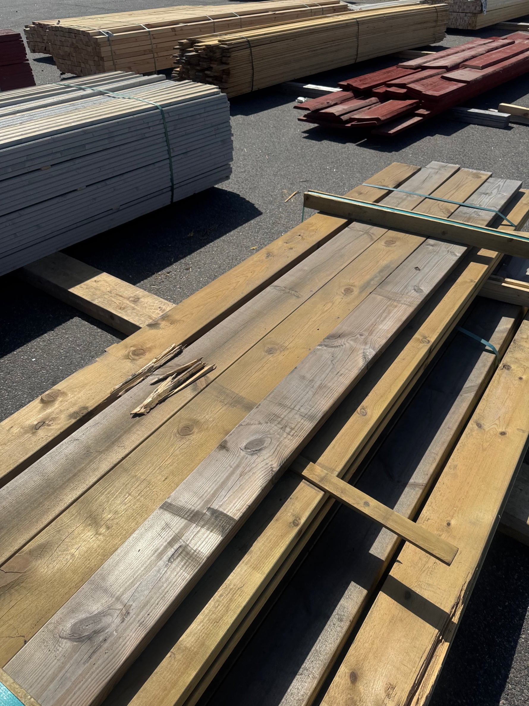 Paket Tryckimpregnerad Trall 34x145 mm, 31 st 5,40 m + 17 st 5,10 m