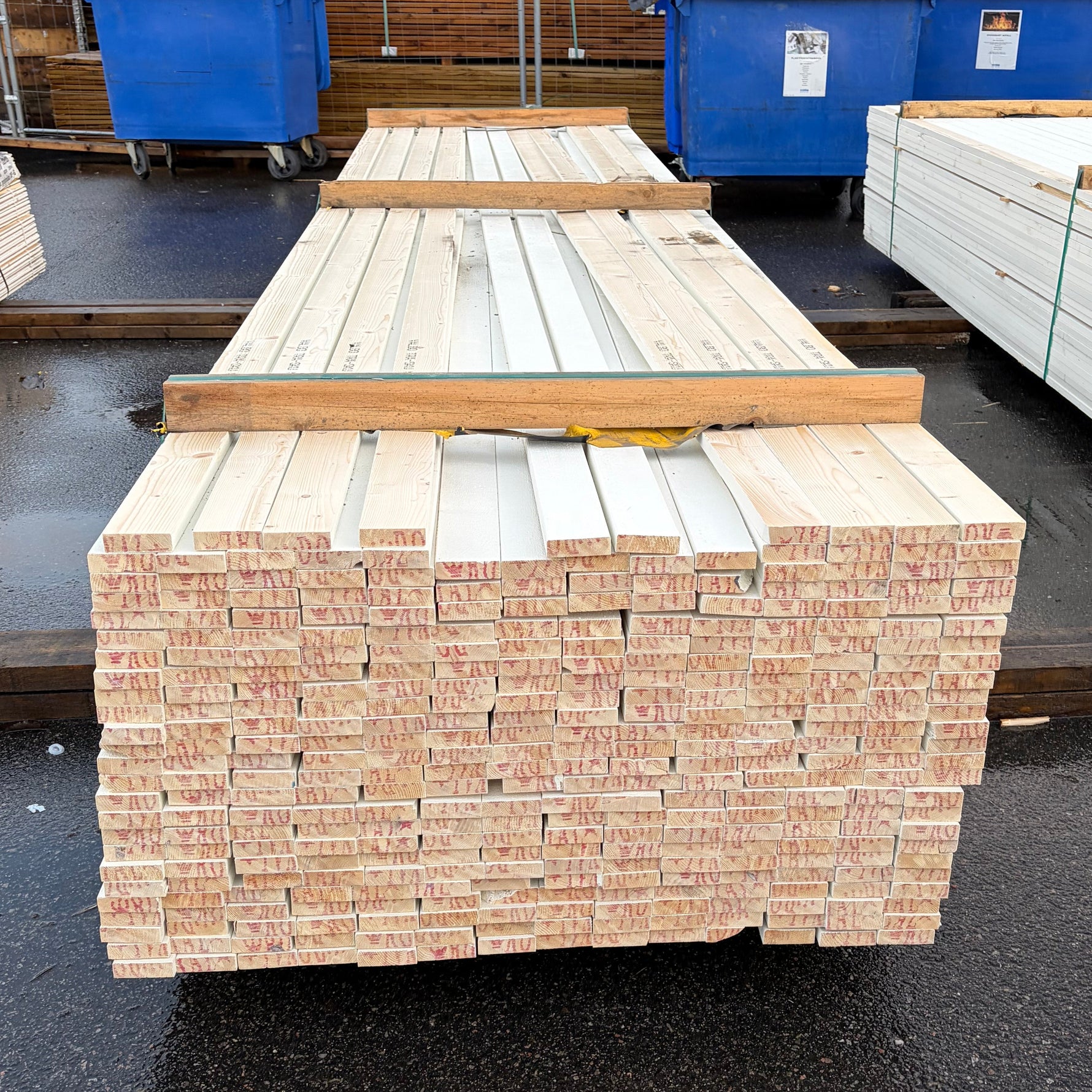 Paket Råplan Klyvsida Mellanstruken 22x70mm- 4.80, 340st - Spirec
