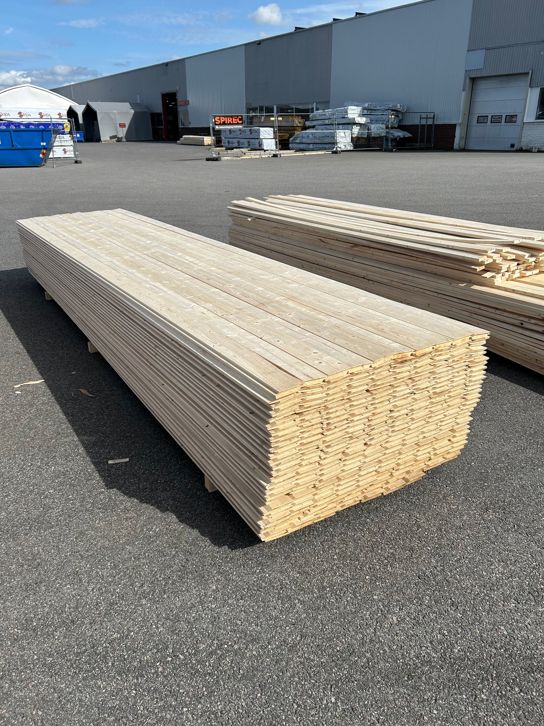Paket Enkelfasspont 22x120 mm – 4,80m 260st (Obehandlad)