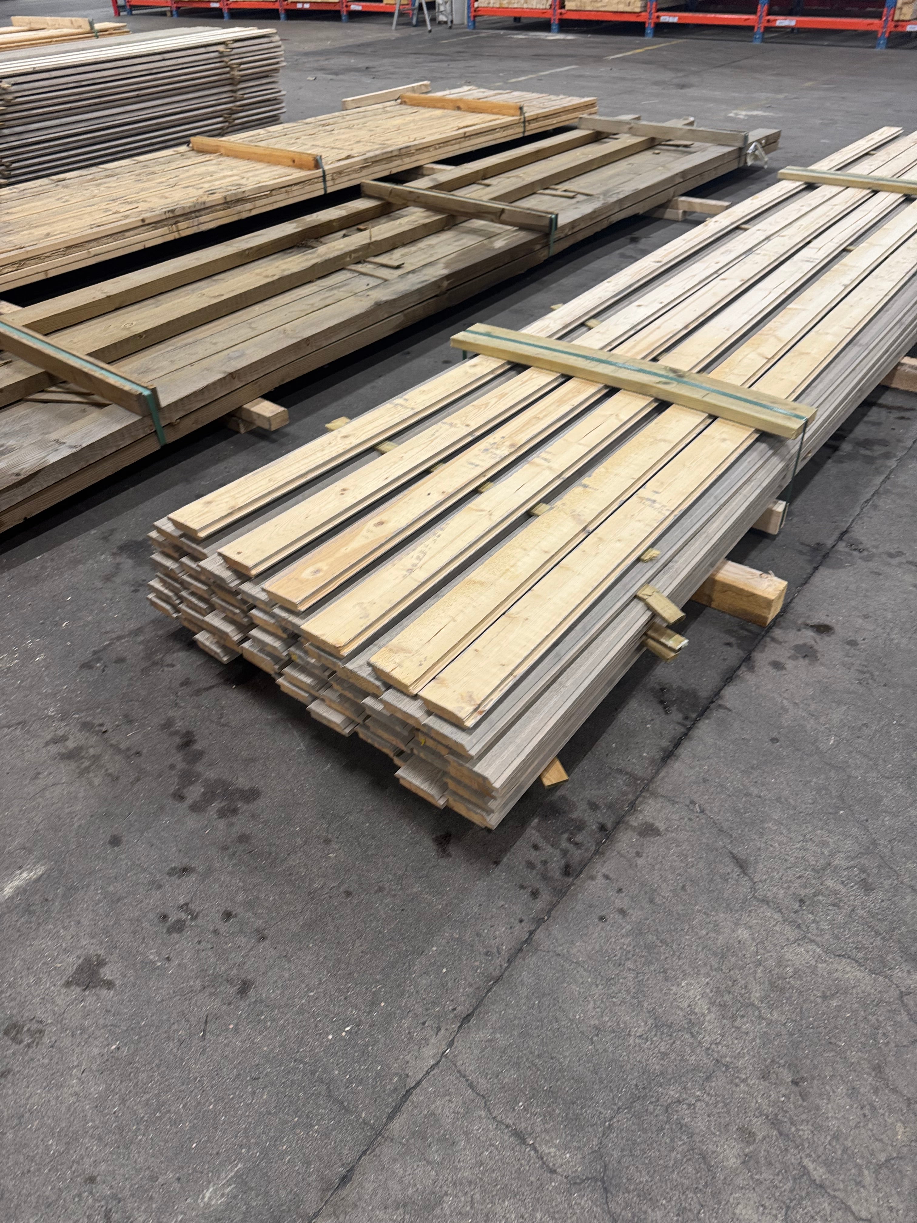 Paket Ytterpanel Dubbelfas 22x95mm – 60 st (4,50 m)