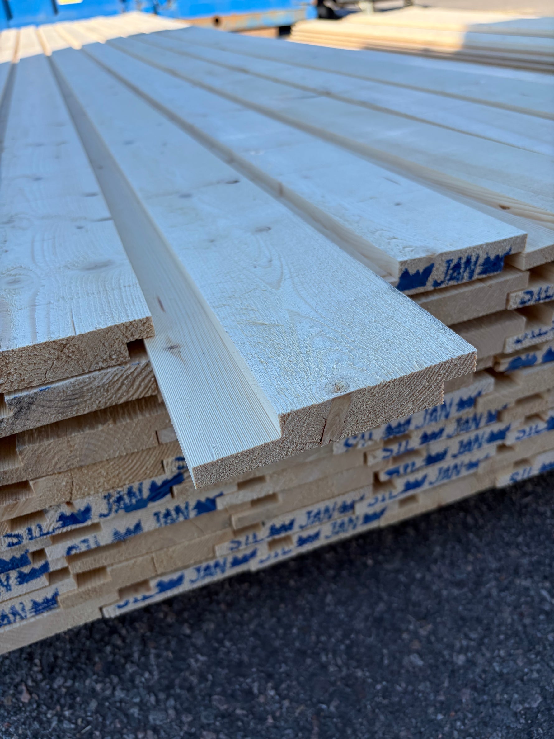 Paket Elingepanel 22x120mm, 81st 4,2m (fel hyvlad) - Spirec