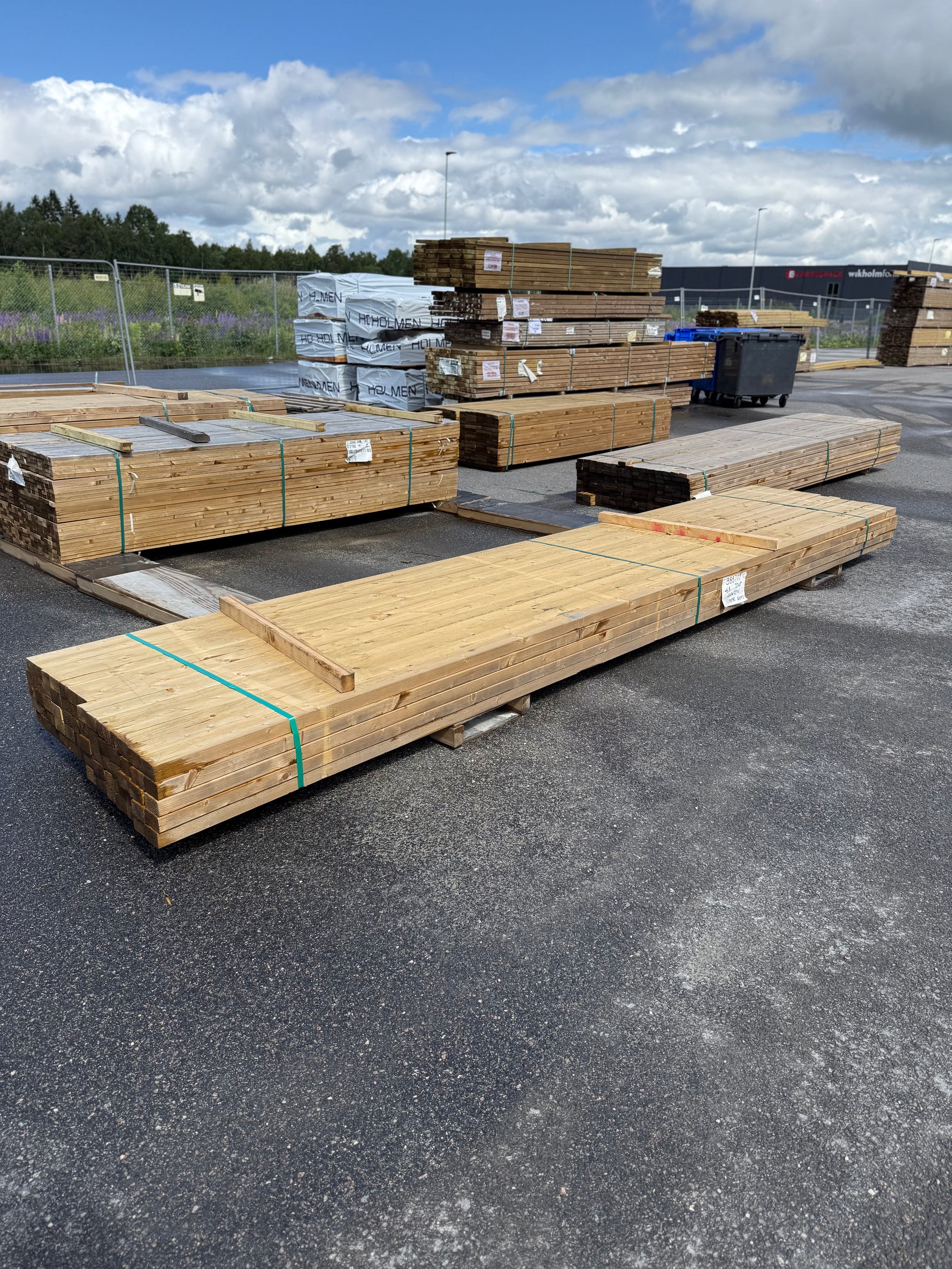 Paket Tryckimpregnerade Reglar 44x70mm 70st 4,80m