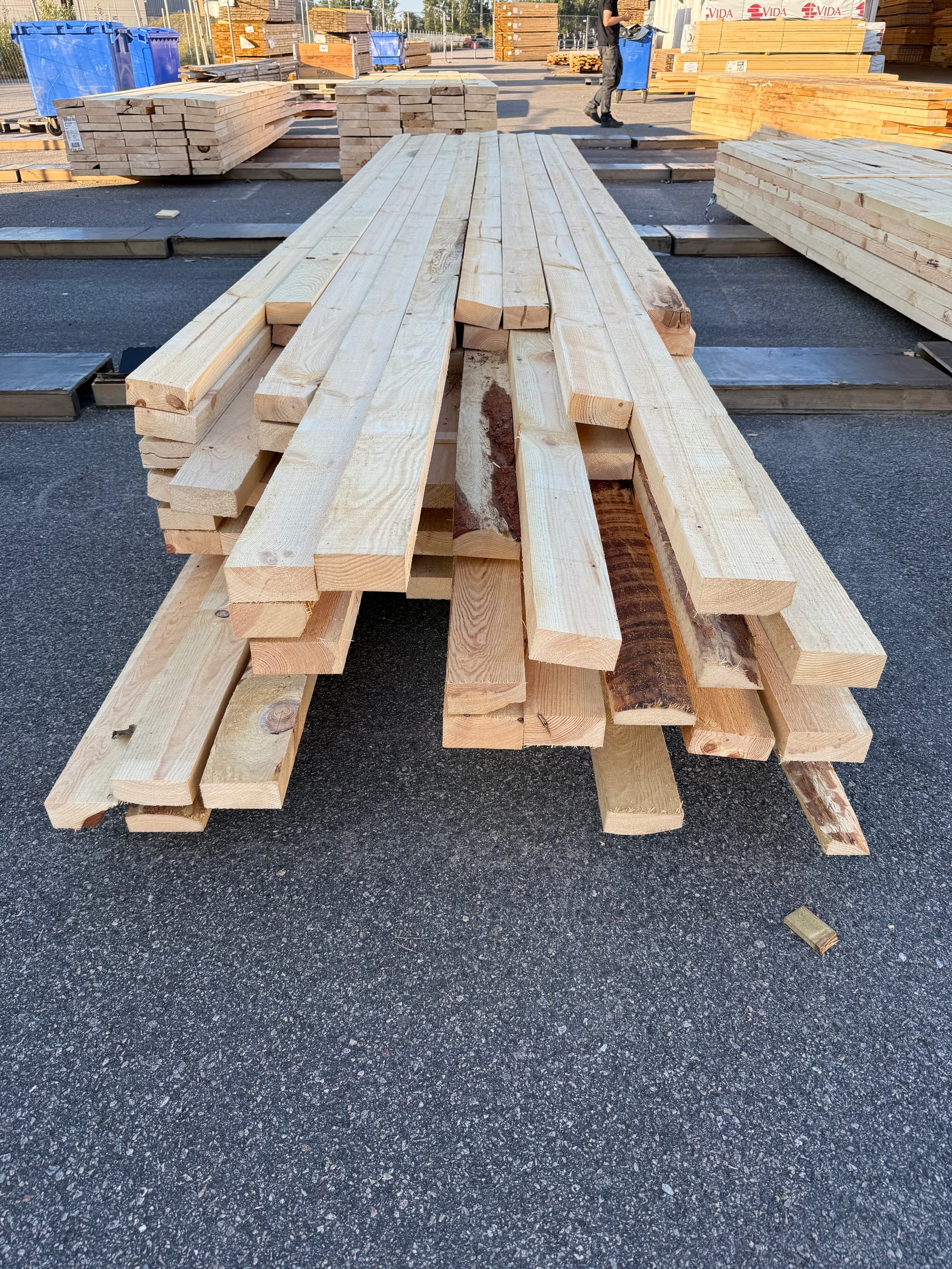 Paket Ohyvlade Reglar 47x100mm (4,20-5,40m) 80st