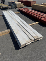 Paket Finsågad Panel 22x170 mm, 26 st 4,20 m Vitmålad