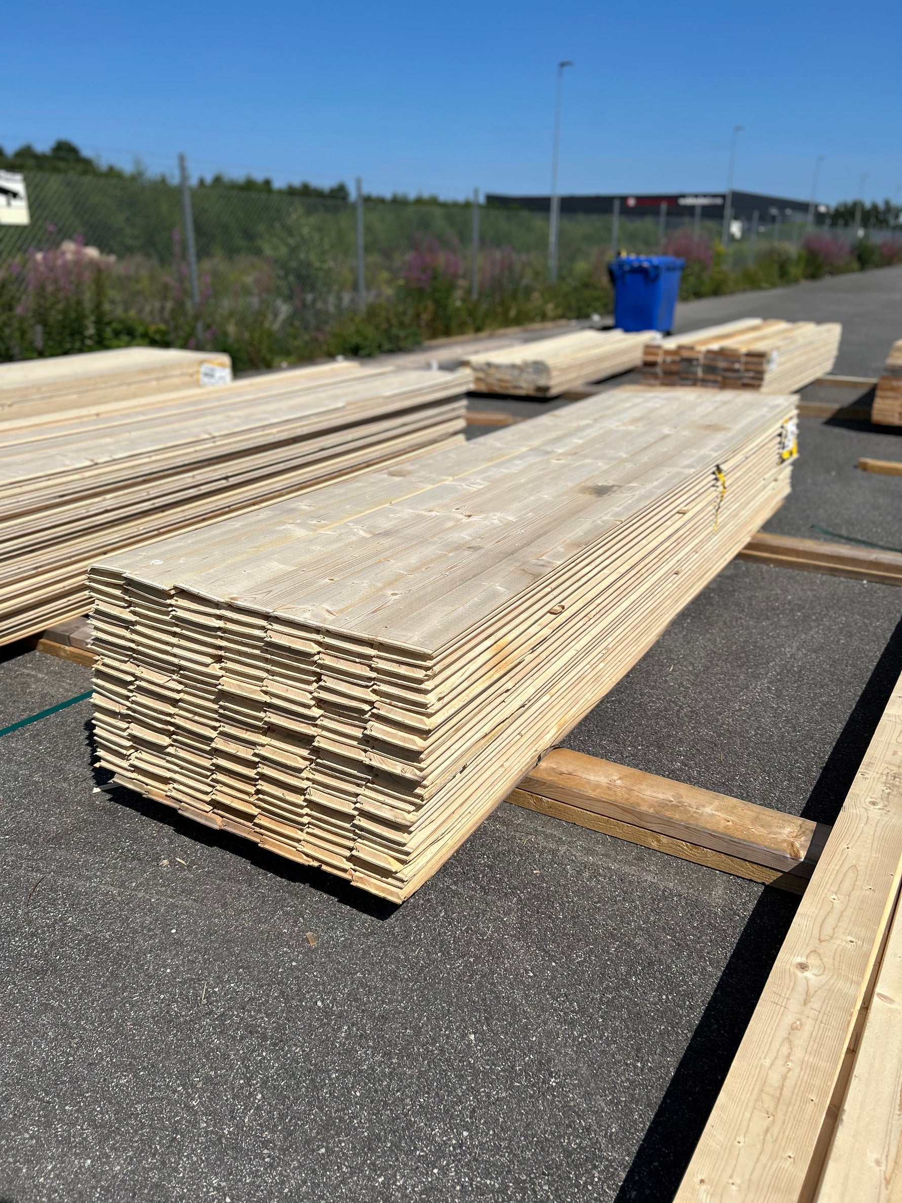 Paket Enkelfas Ändspont 22x145mm 175st 3.60m Obehandlade