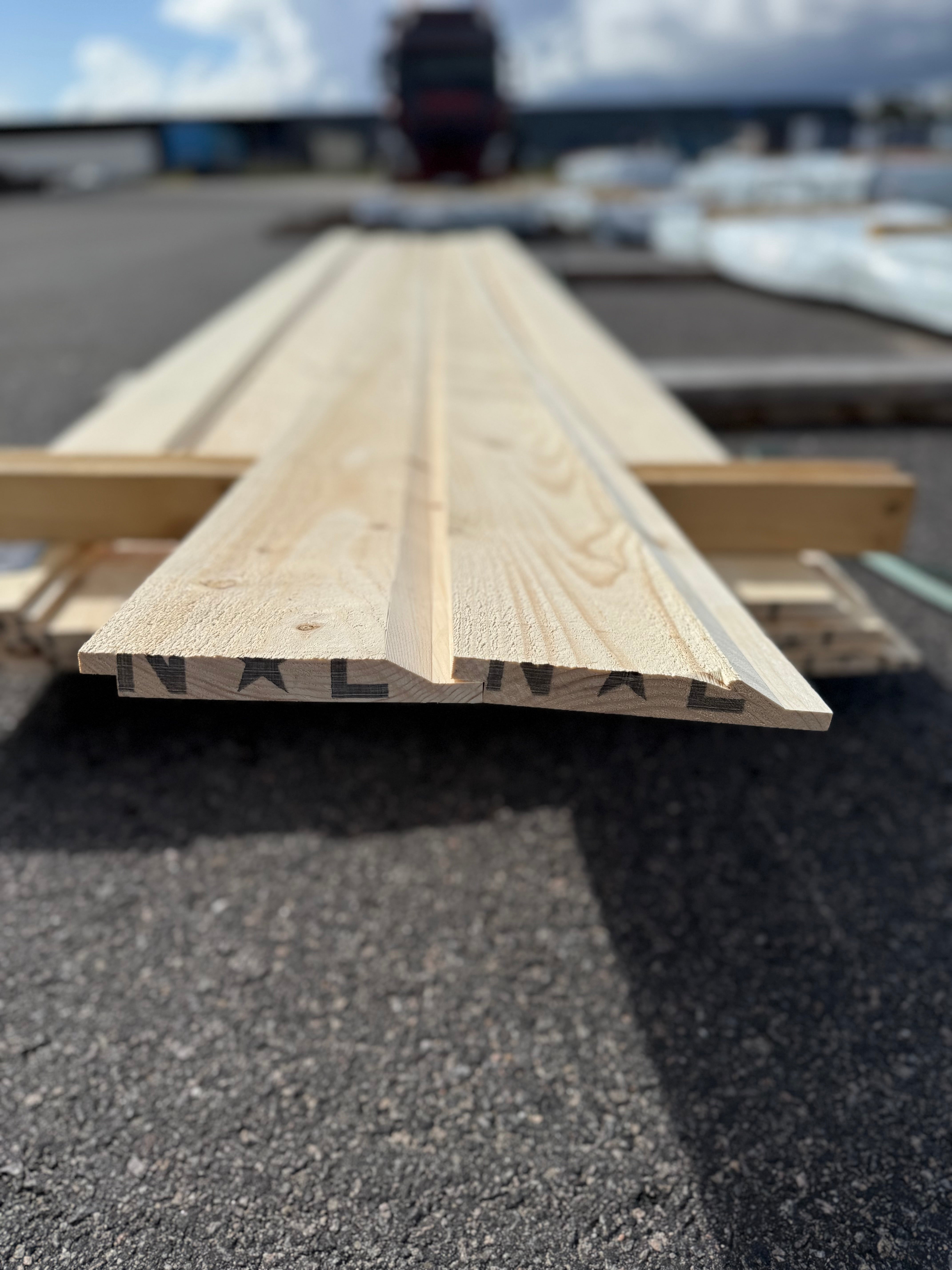 Paket Norgepanel 21x170mm 5.10m 14st