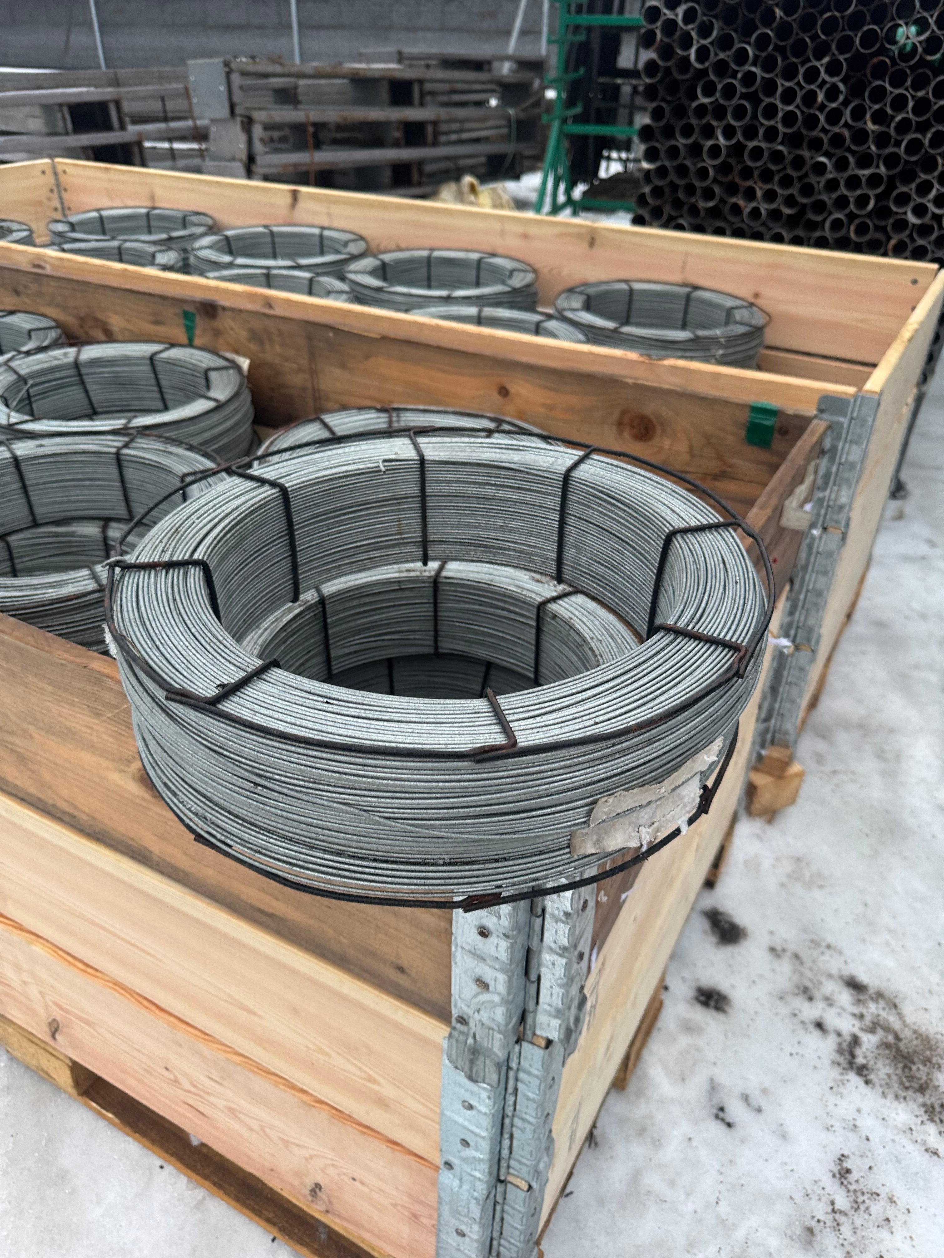 Ståltråd Galvad 2,5 mm – 650 m rulle - Spirec