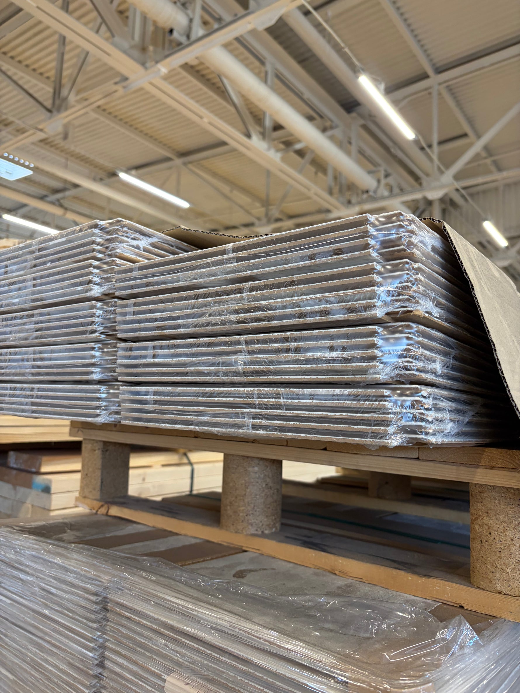 Takskiva Smartplate Vit, 8x1210x300mm