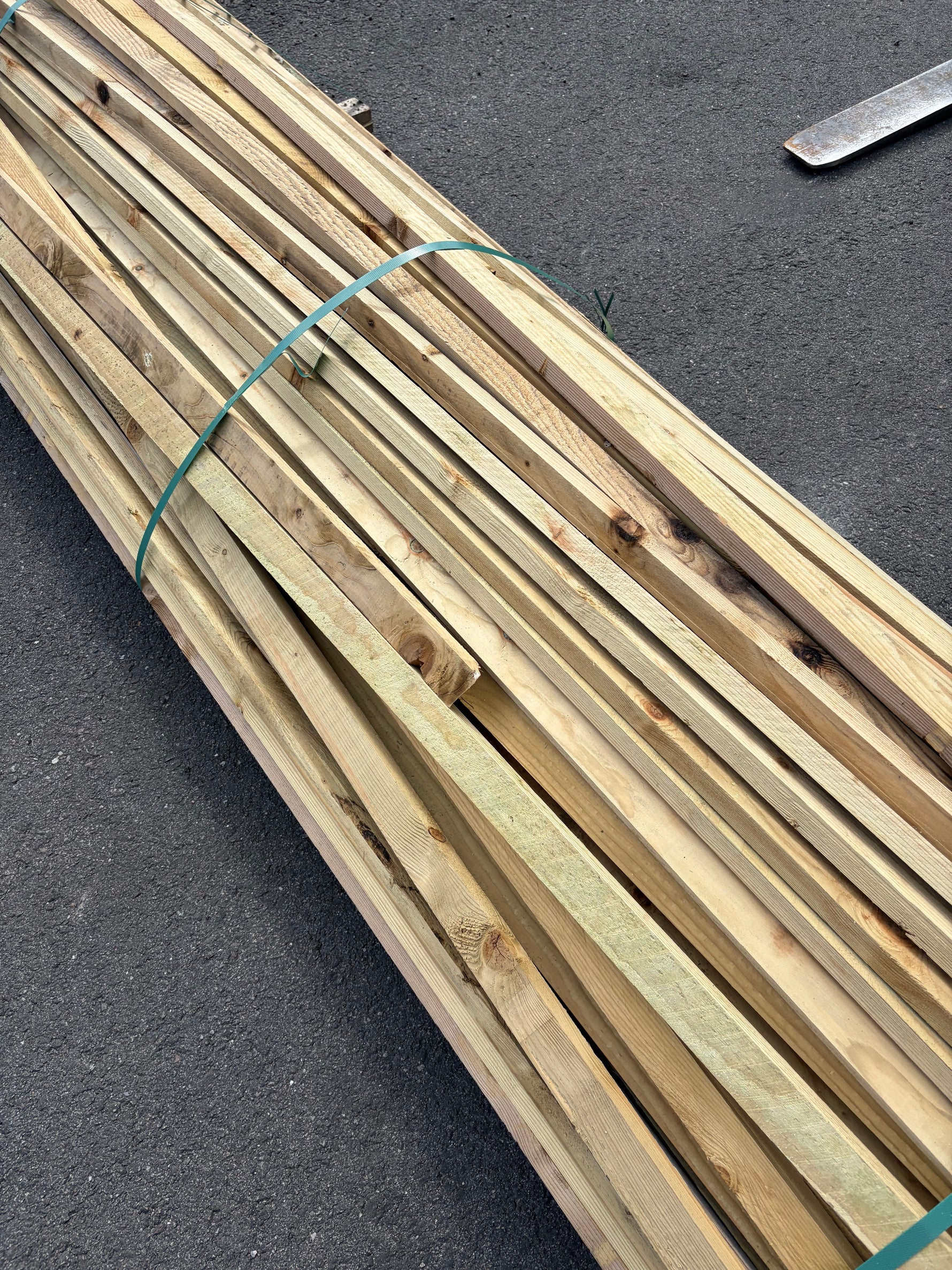 Paket Tryckimpregnerad Läkt 25x36/25x48mm, 3,6–4,2m
