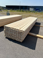 Paket Dubbelfasspont 22x120mm 4.80m 240st Obehandlade
