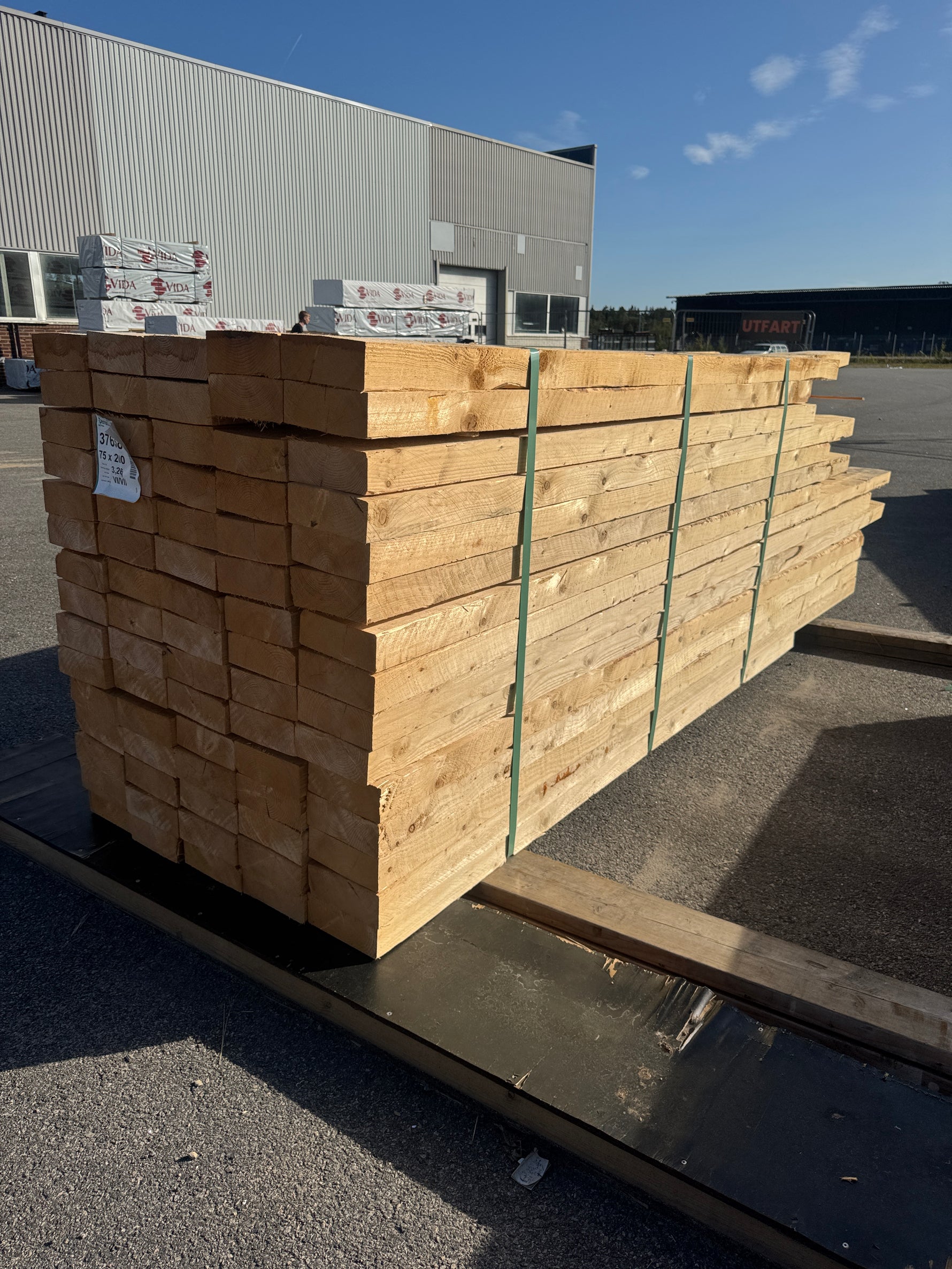 Paket Ohyvlade Reglar 75x200mm (2,70-3,90m) 75st Gran