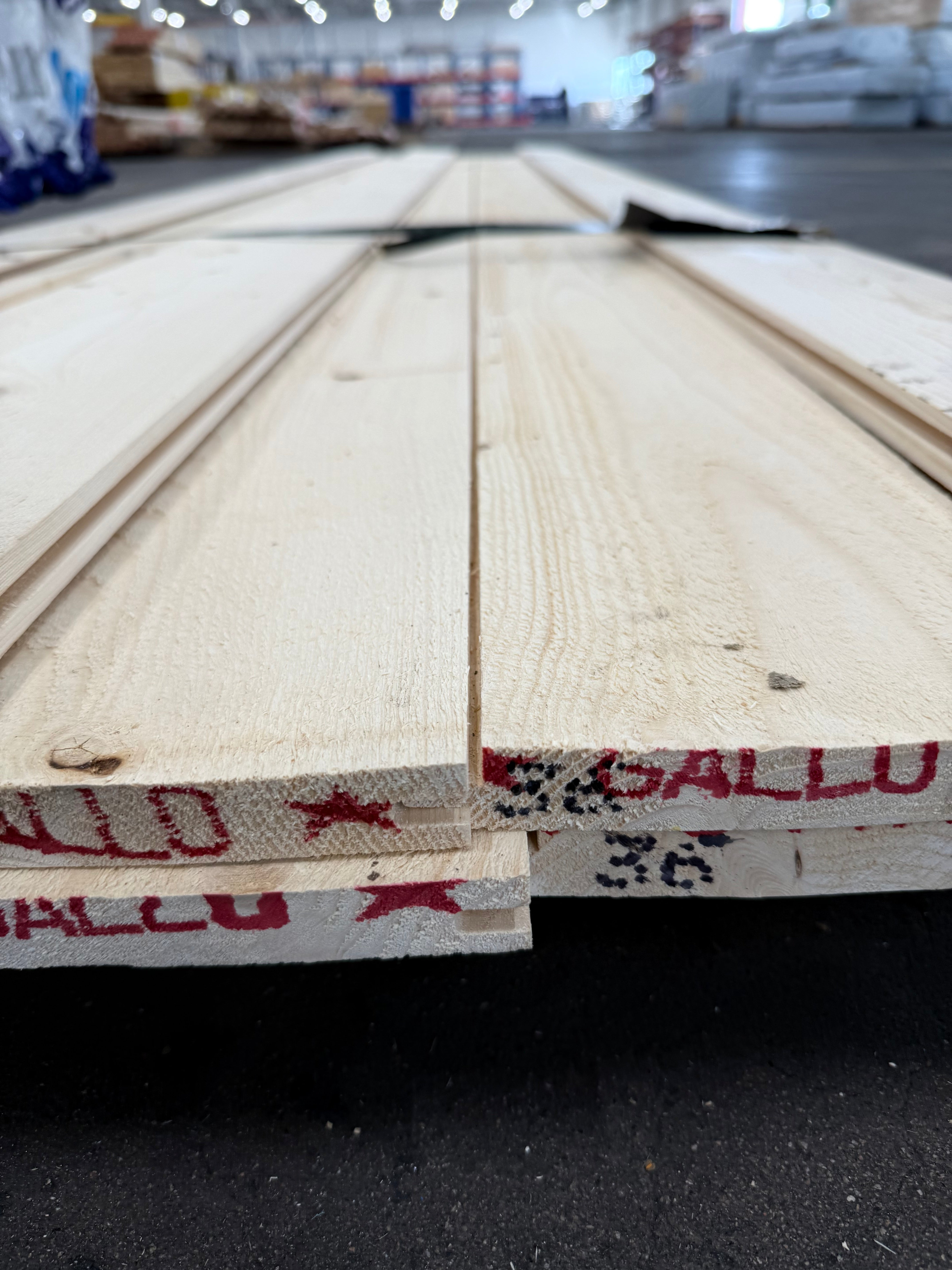 Paket spårpanel 22x170mm 3.60m 15st