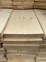Paket Finsågade Brädor 22x145 mm – 5,10–5,40 m (B-sortering)