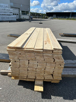 Paket Finsågade Brädor 22x170mm, 200st 3,00–5,40m (Andra sortering)