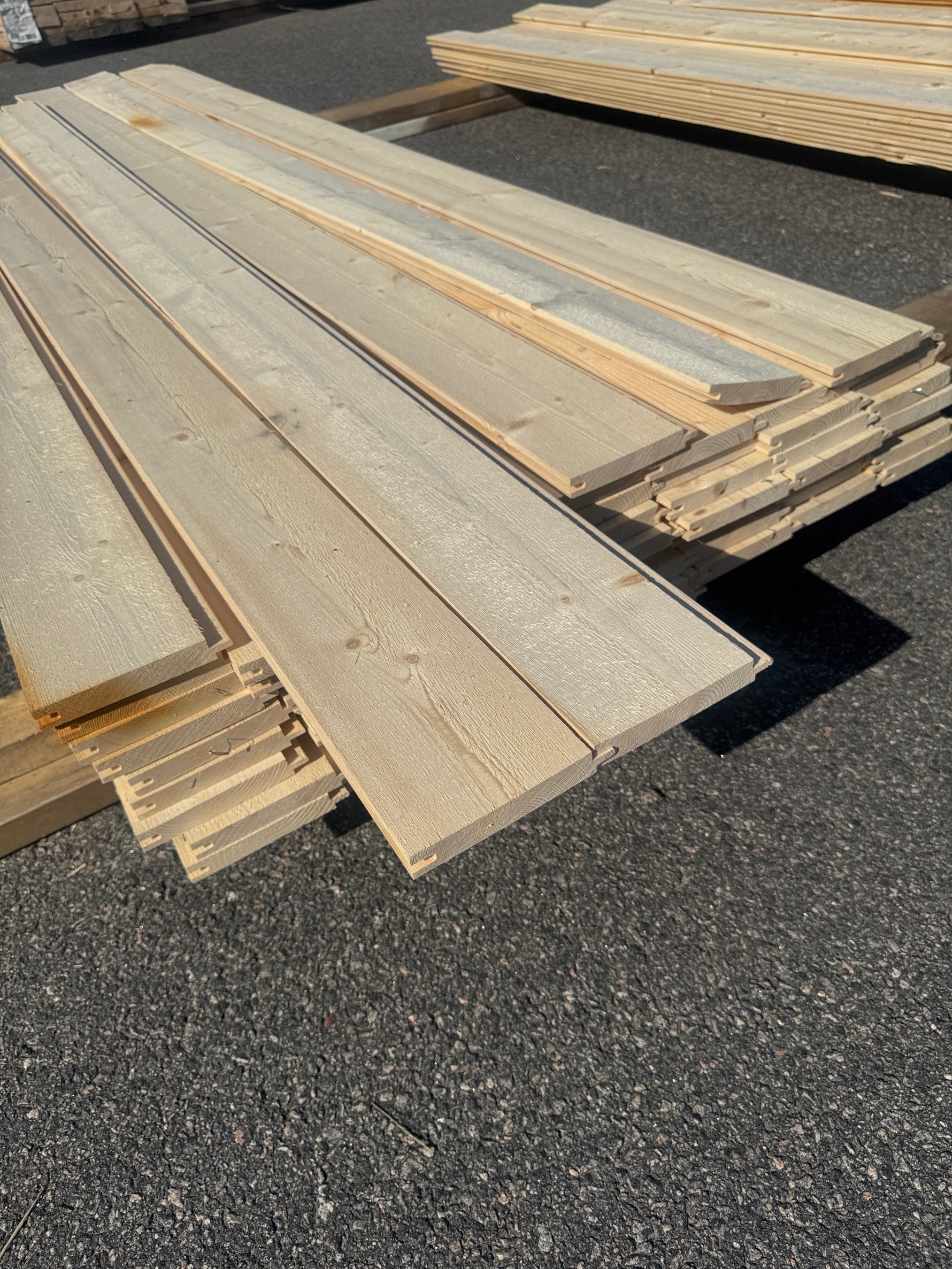 Paket Ytterpanel 22x145mm 2,70m 62st Obehandlad