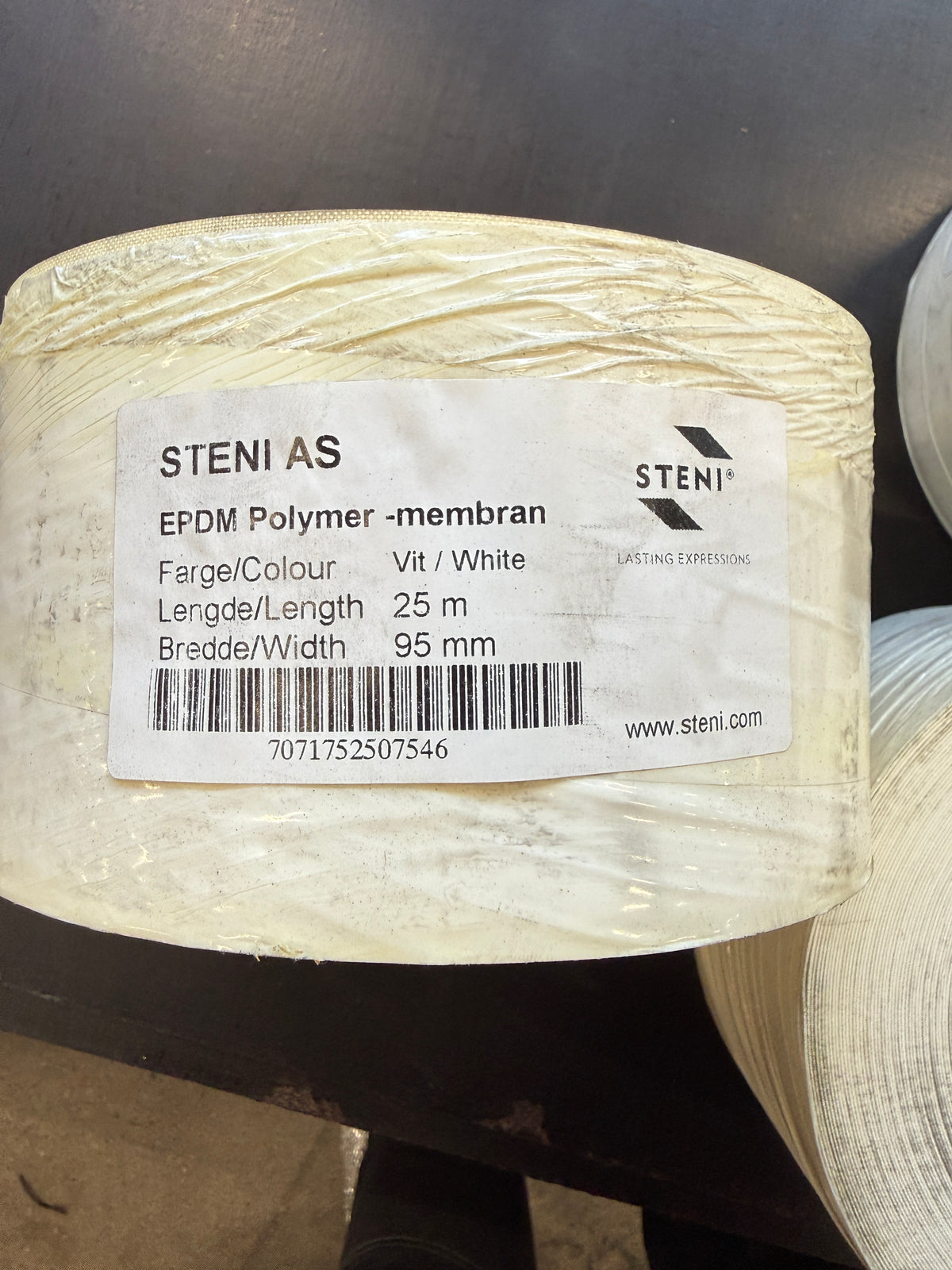 Parti STENI EPDM Polymer-membran 95mm x 25m – 9st